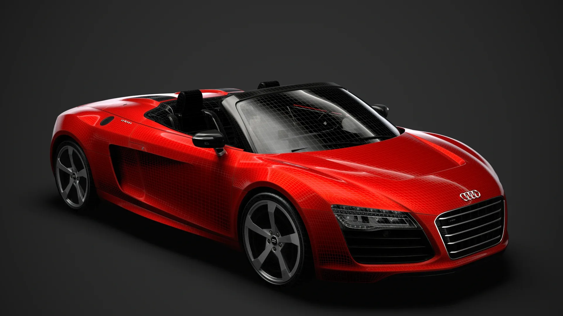 Audi R8 E Tron Spyder 2016