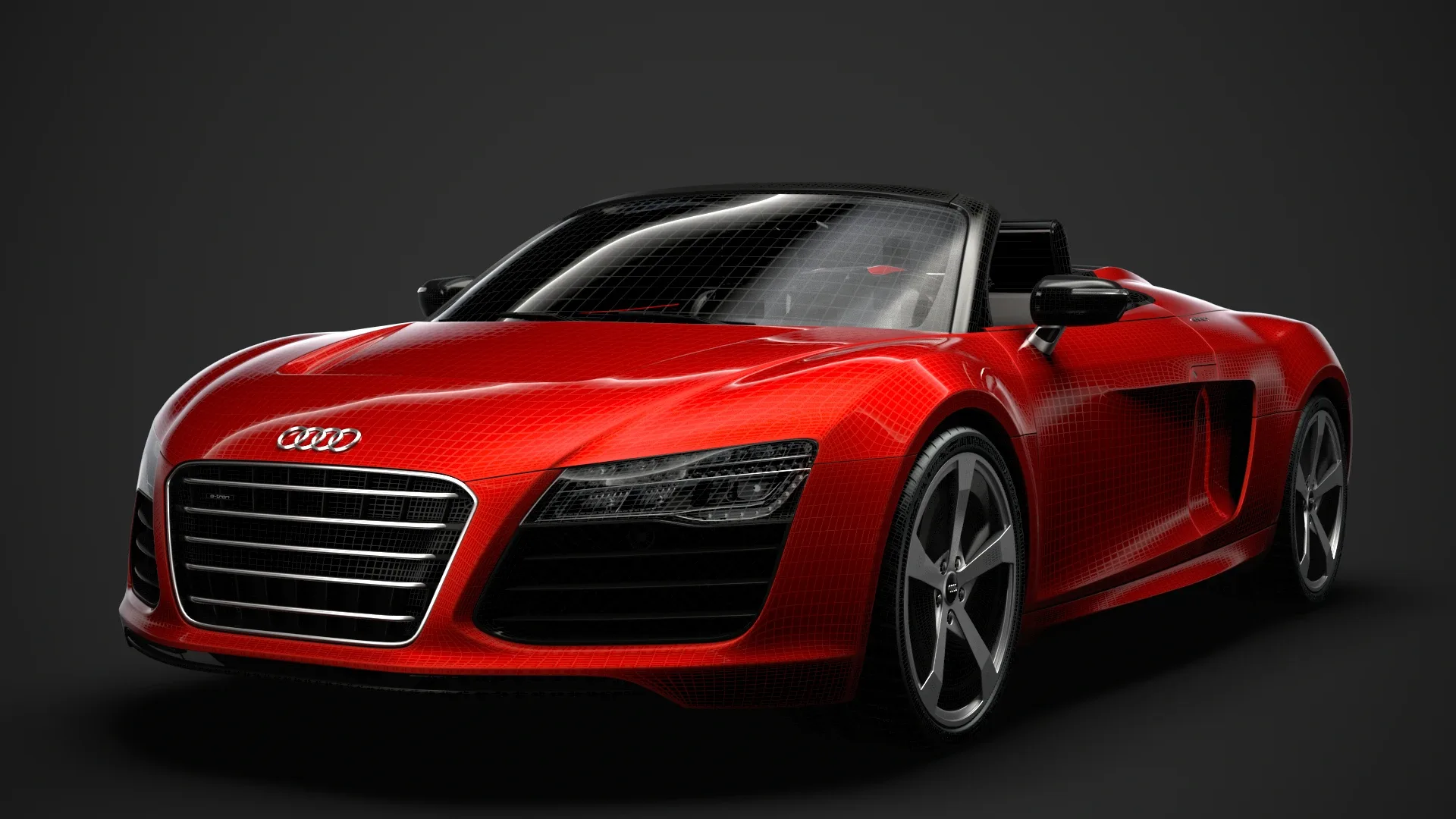 Audi R8 E Tron Spyder 2016