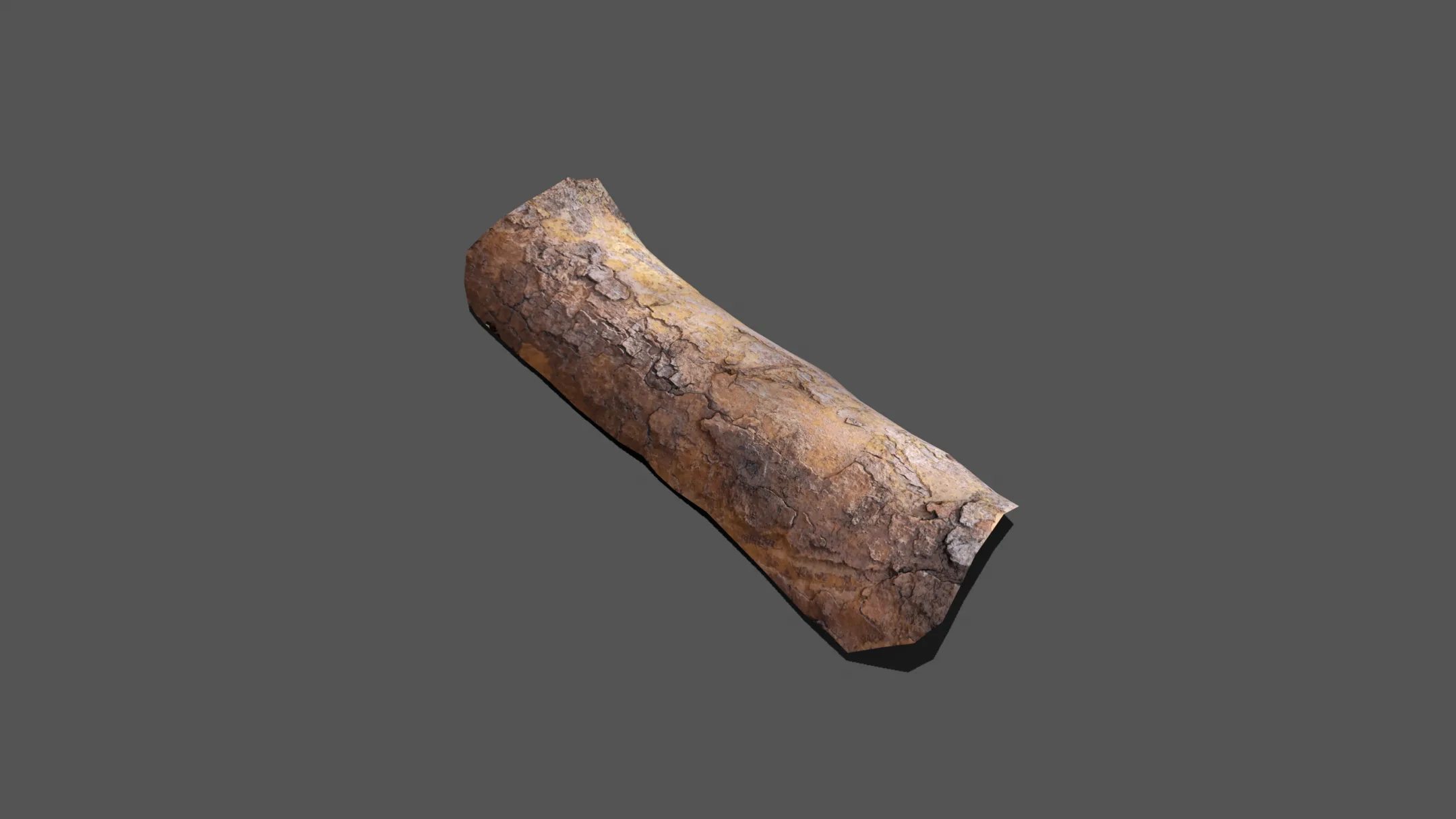 Wood Bark Low Poly