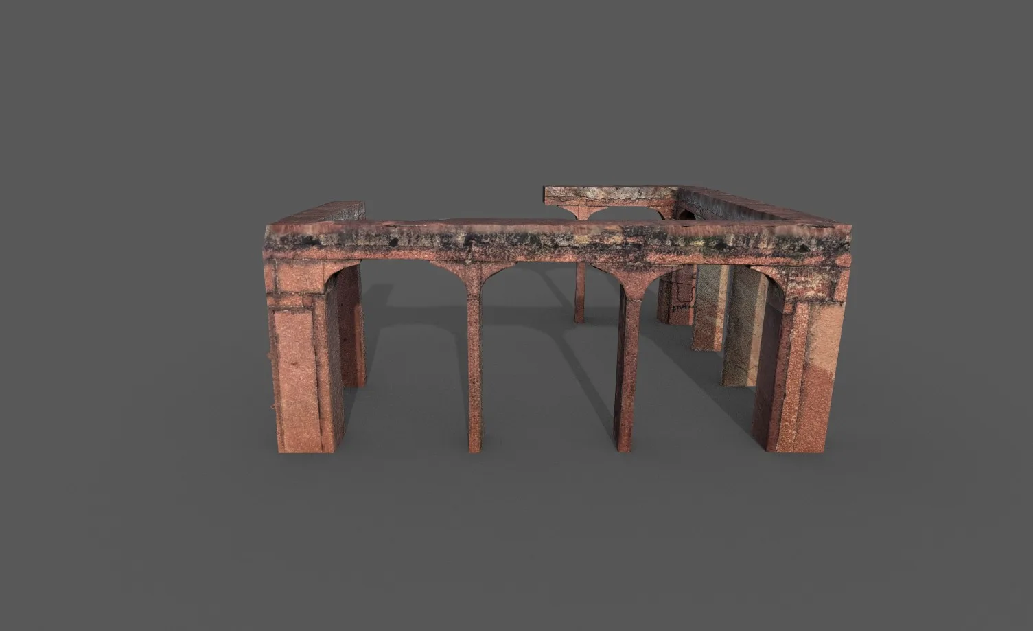 Stone Pillar Low Poly