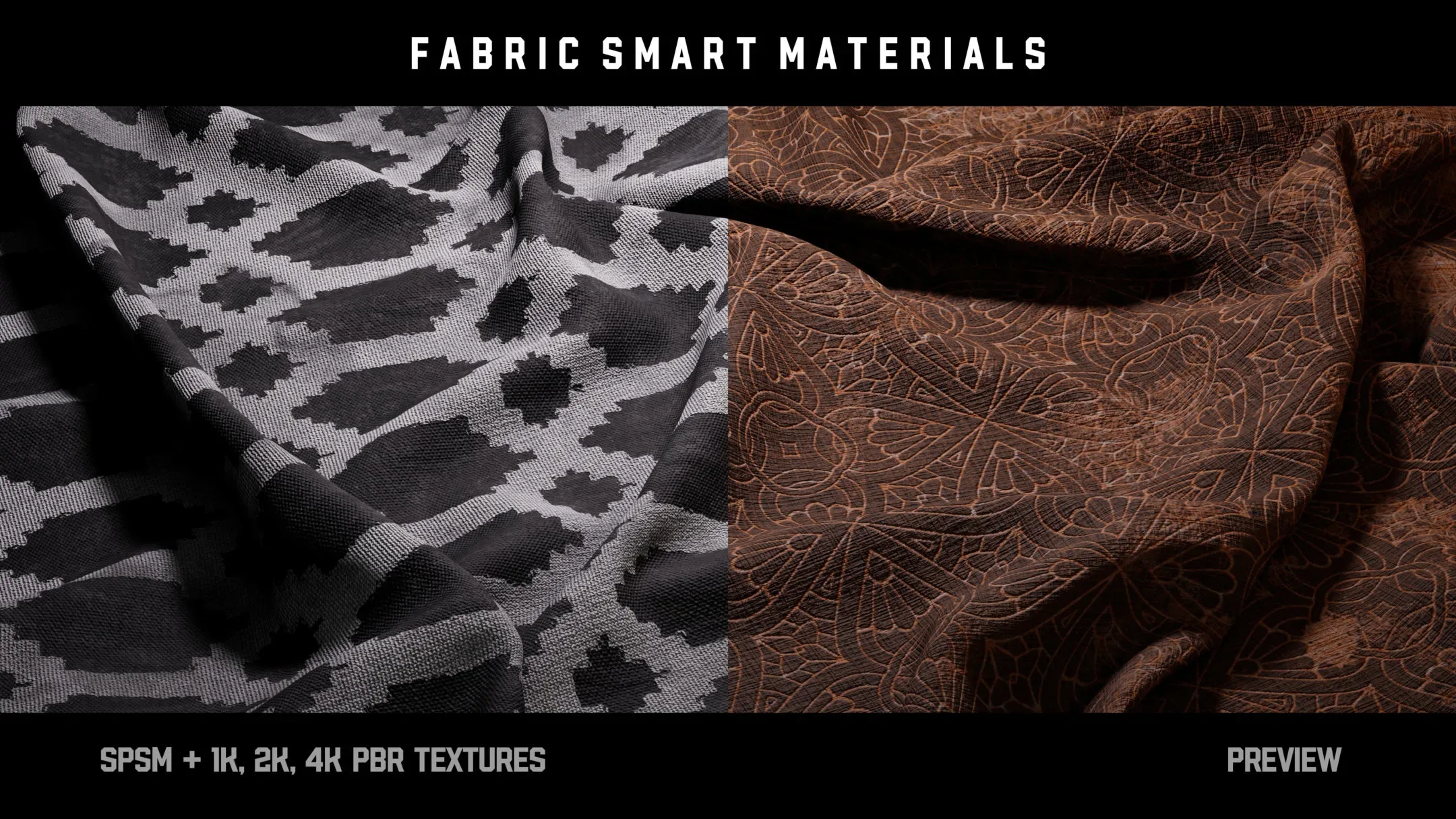 ” 30 High Detailed Fabric Smart Materials ” (vol.2)