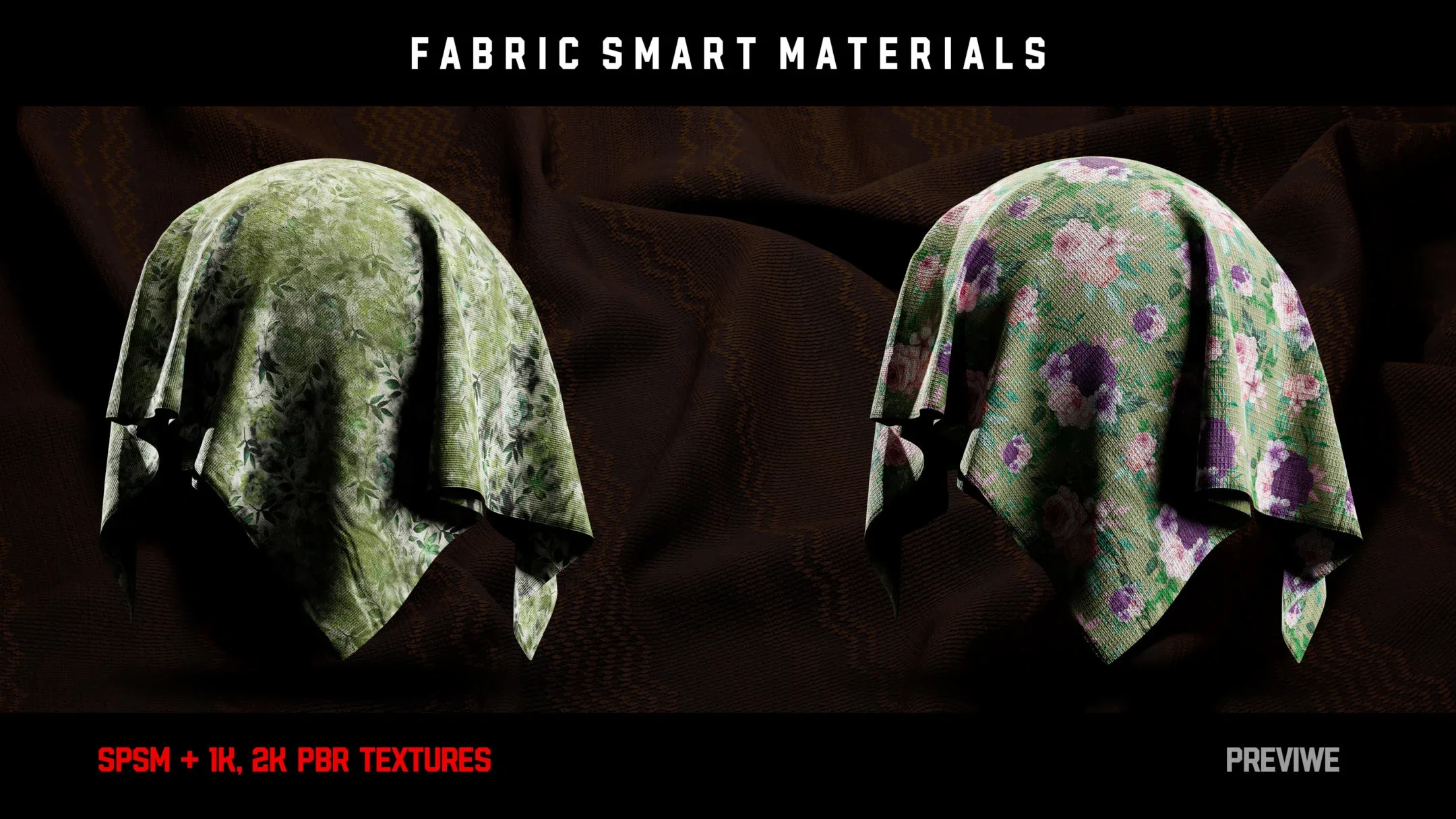 ” 30 High Detailed Fabric Smart Materials ” (vol.3)