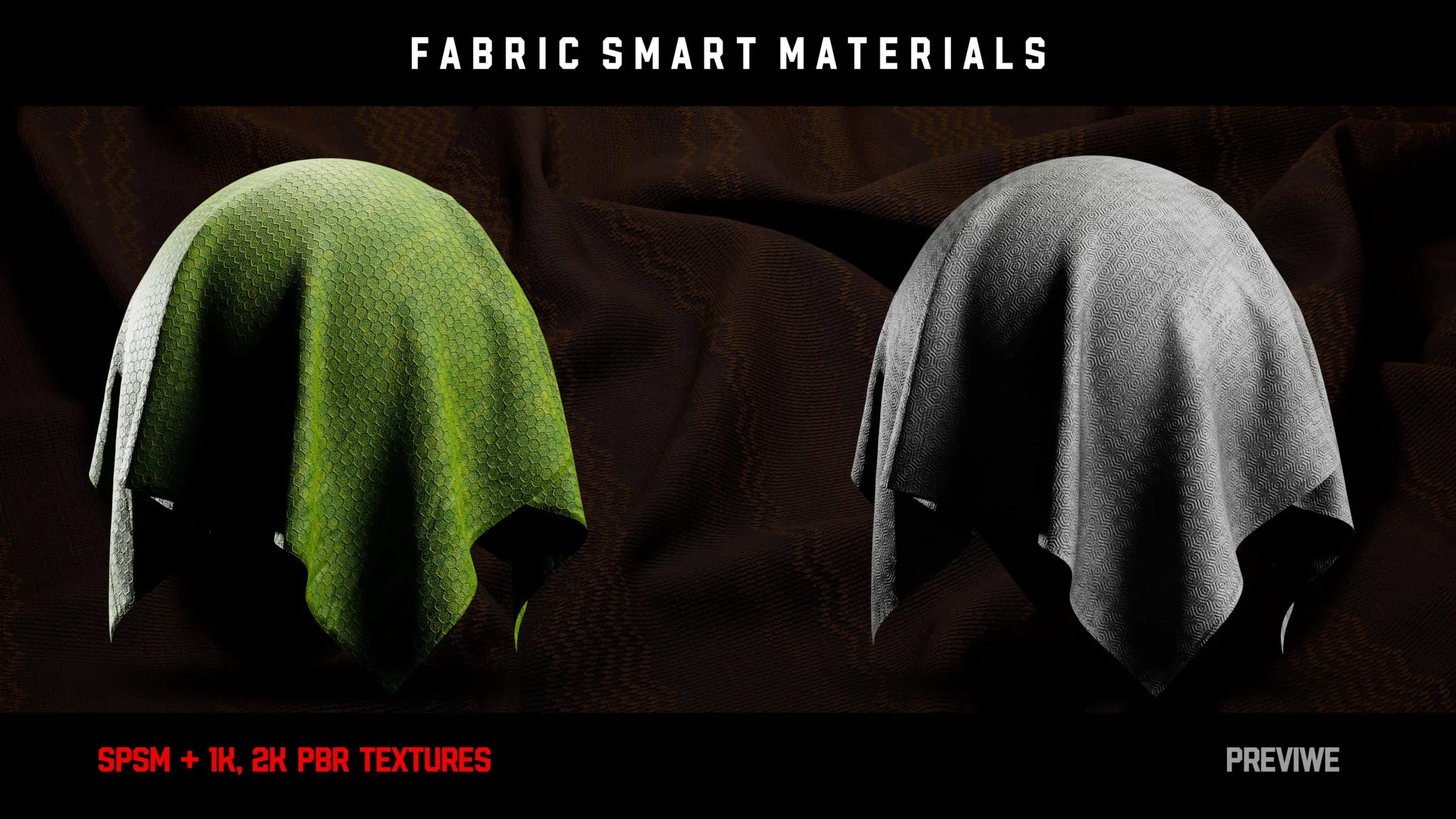 ” 30 High Detailed Fabric Smart Materials ” (vol.3)