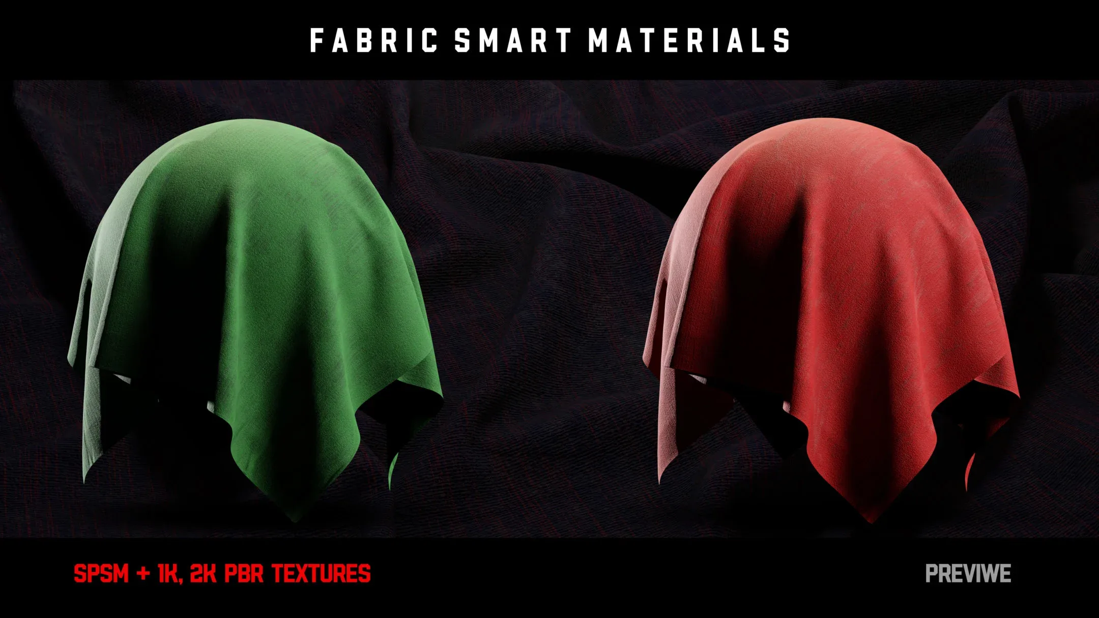 ” 30 High Detailed Fabric Smart Materials ” (vol.3)