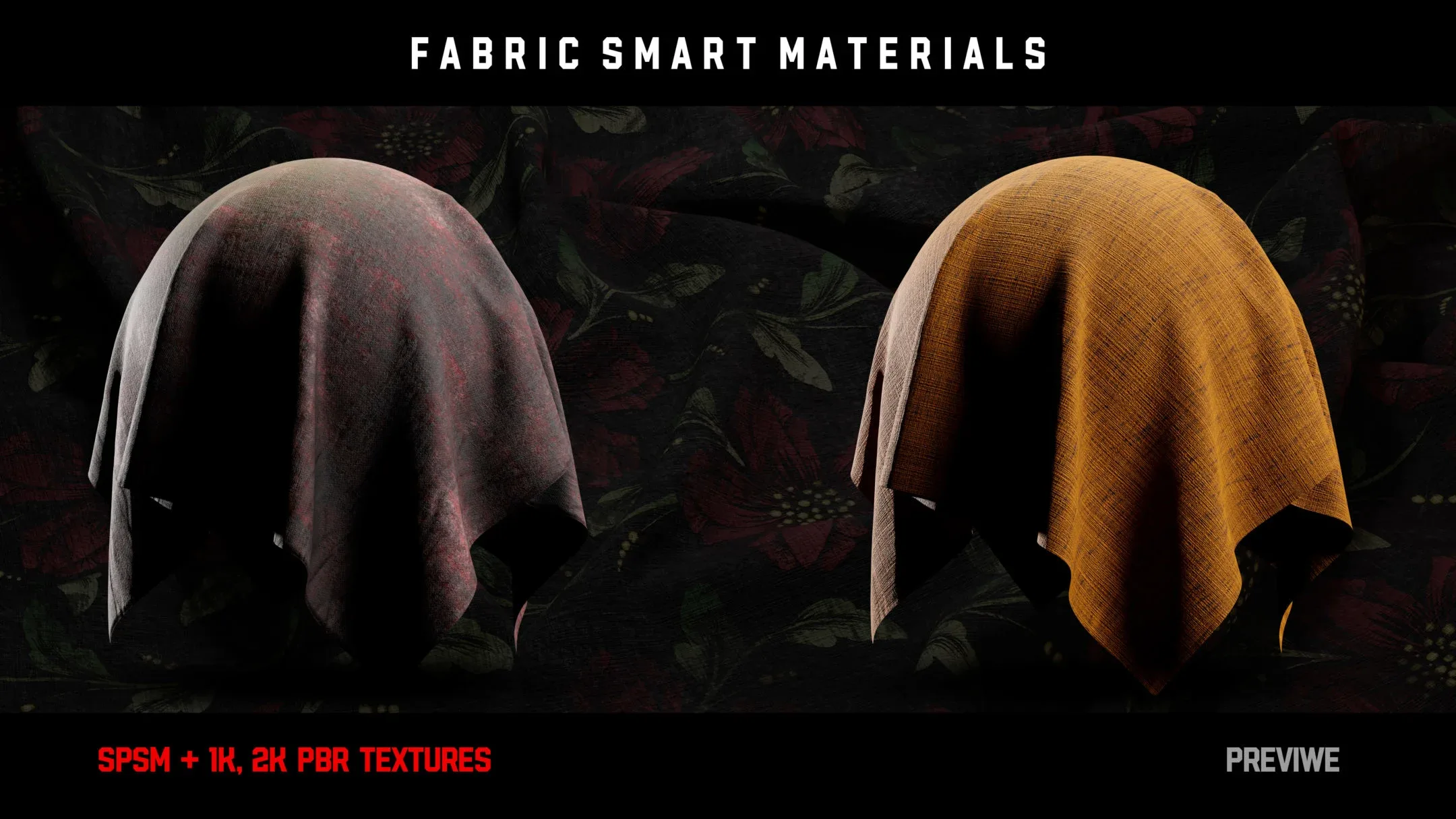 ” 30 High Detailed Fabric Smart Materials ” (vol.3)