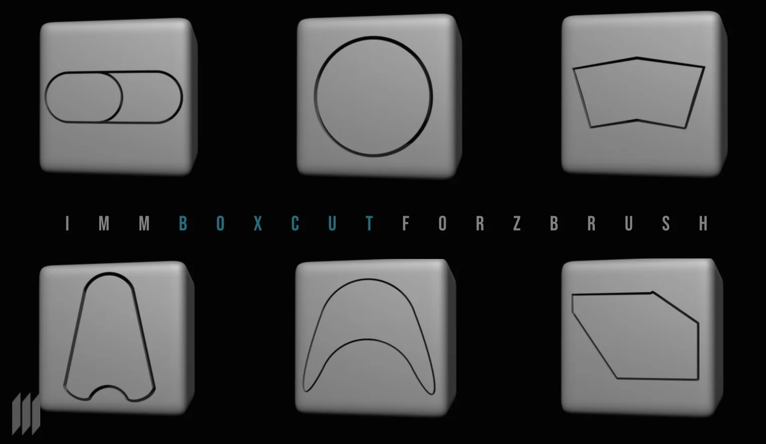 IMM BoxCut BrushTool for Hardsurface - For Zbrush 2022