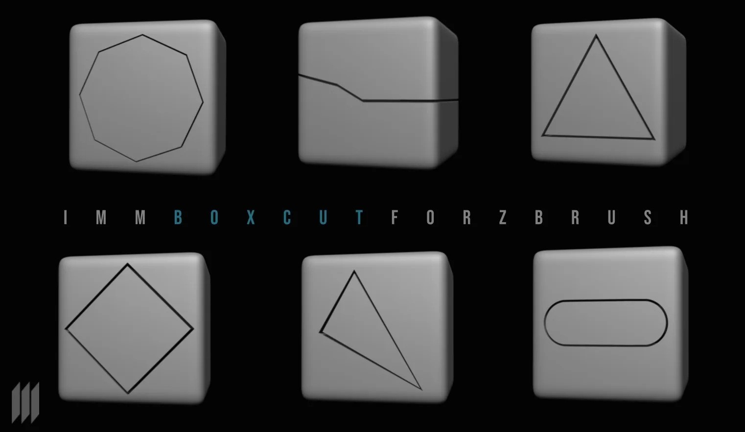 IMM BoxCut BrushTool for Hardsurface - For Zbrush 2022