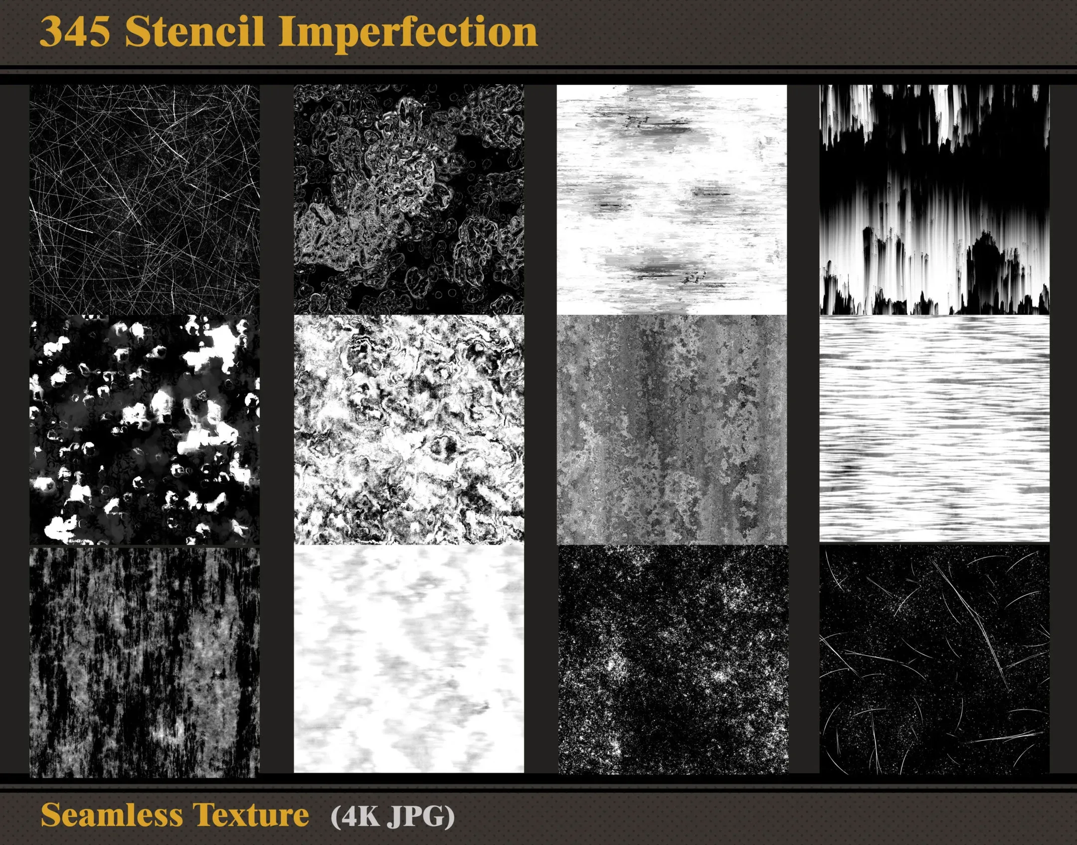 345 Stencil Imperfection