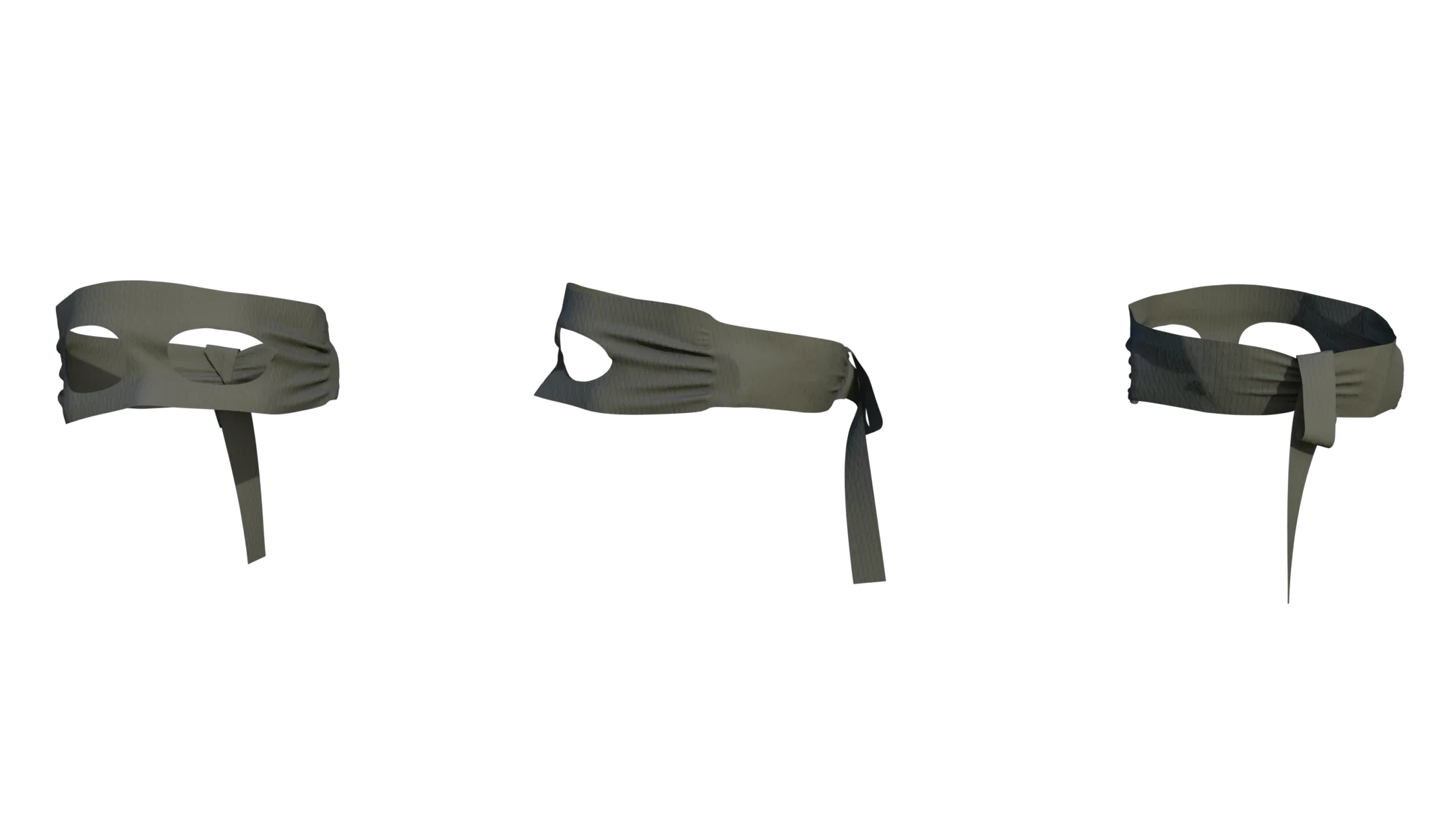 Face Mask Low Poly With UV Vol 3