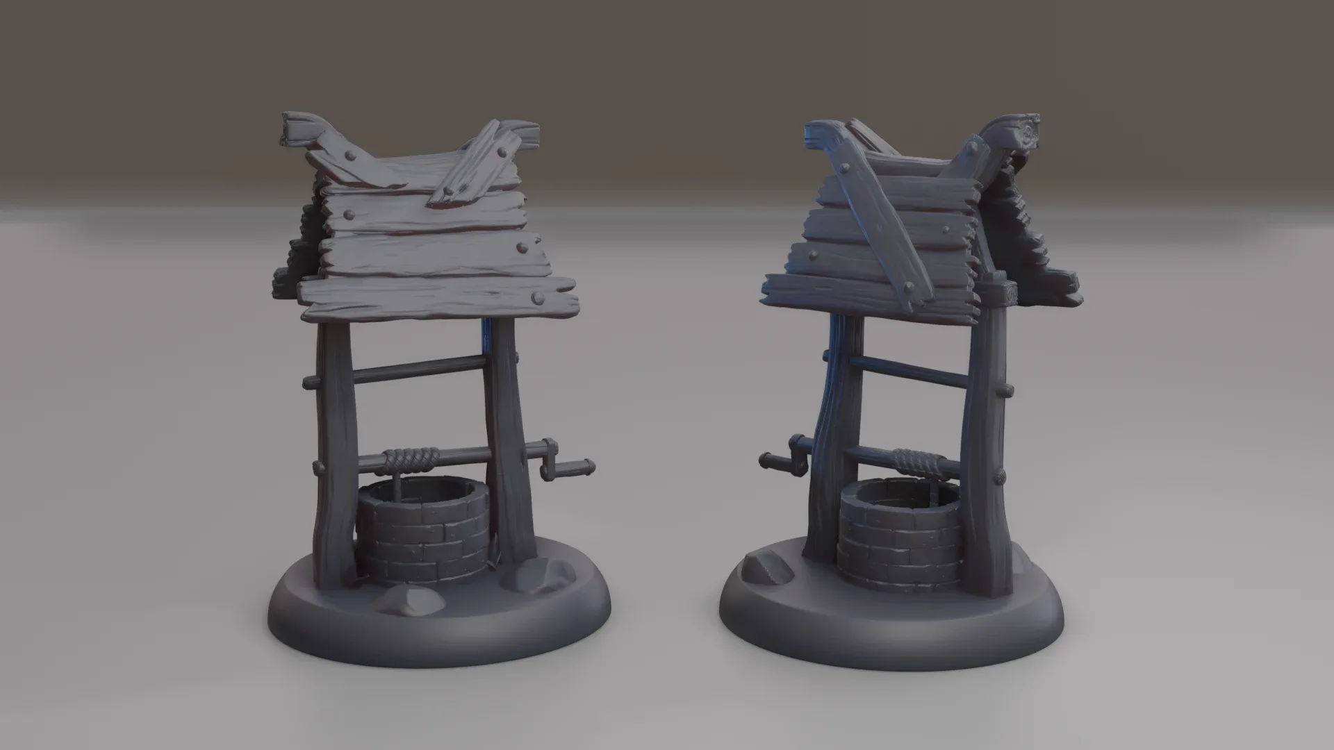 Piktion DnD Mini Brush Pack Water Well + Render set