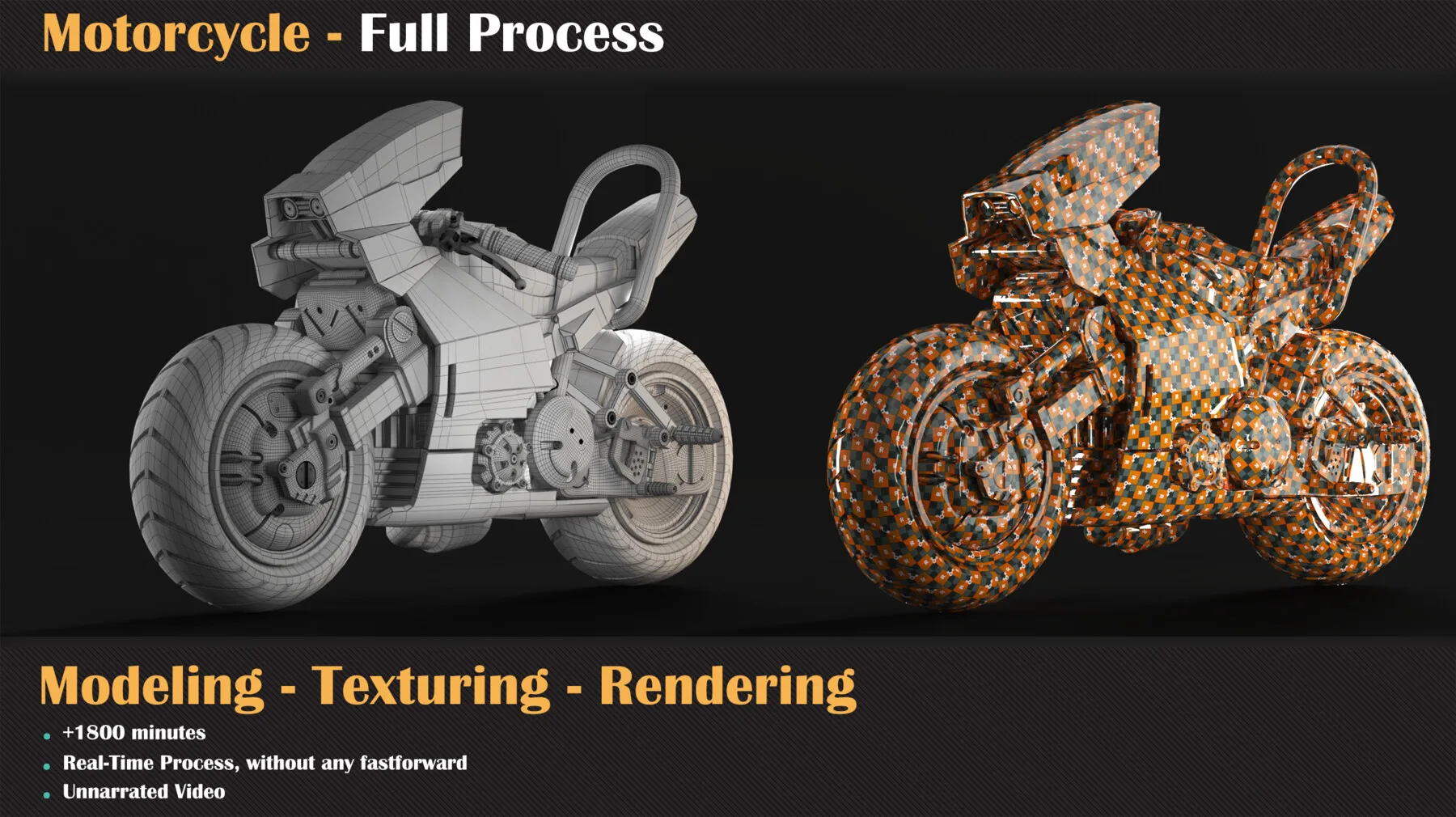 Motorcycle Tutorial Full process