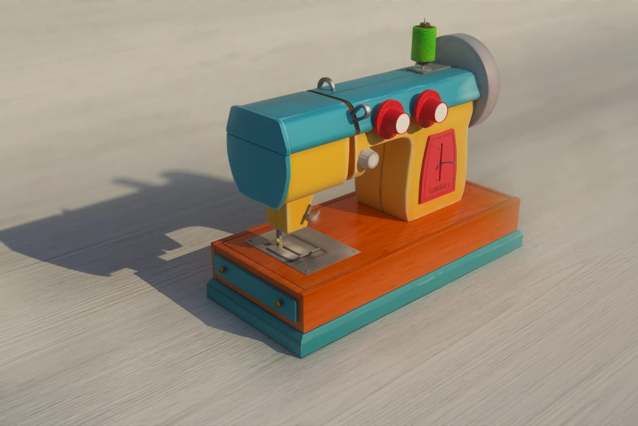 Stylized Swing machine