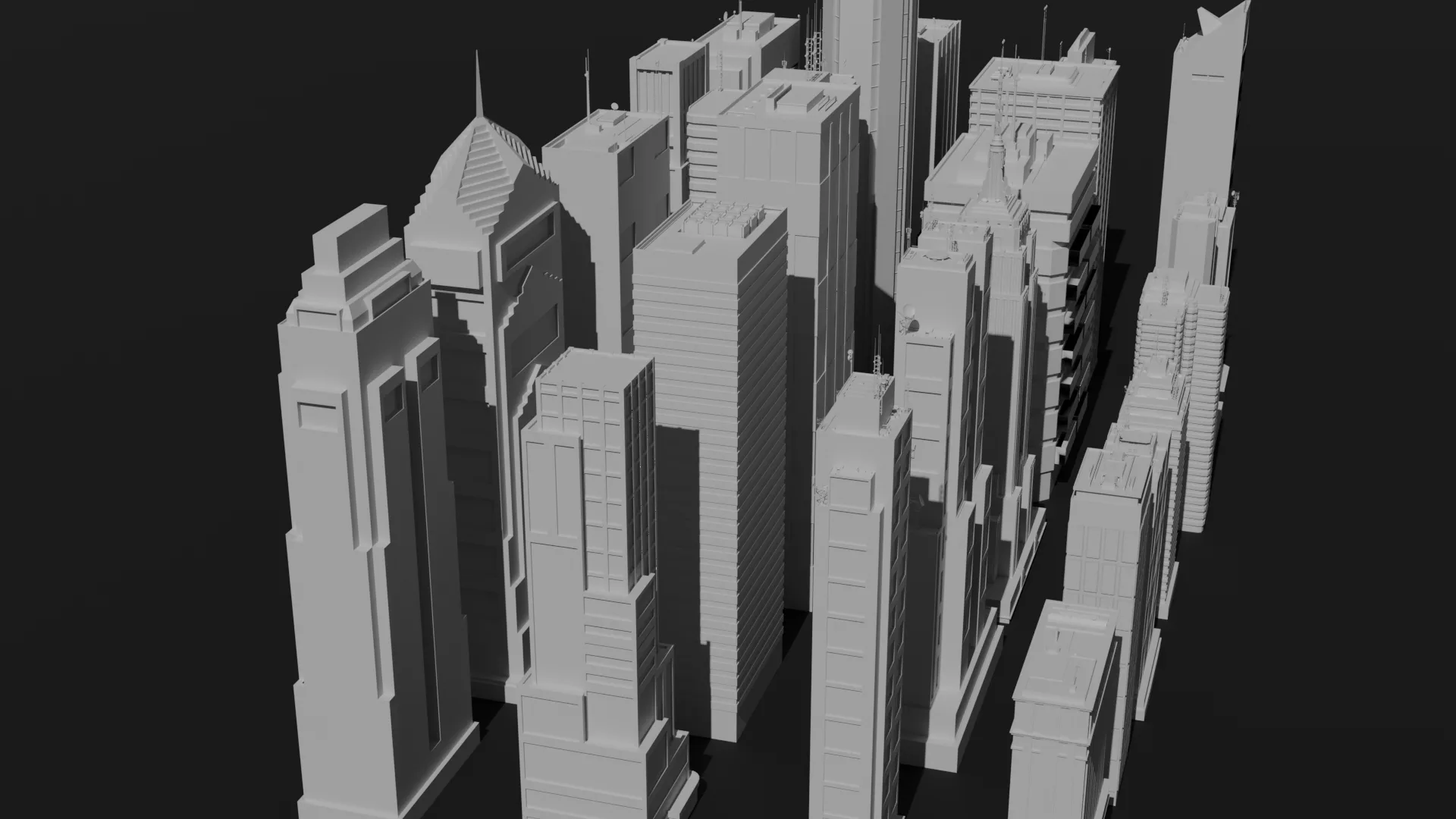 City Building Kitbash Pack Vol.02