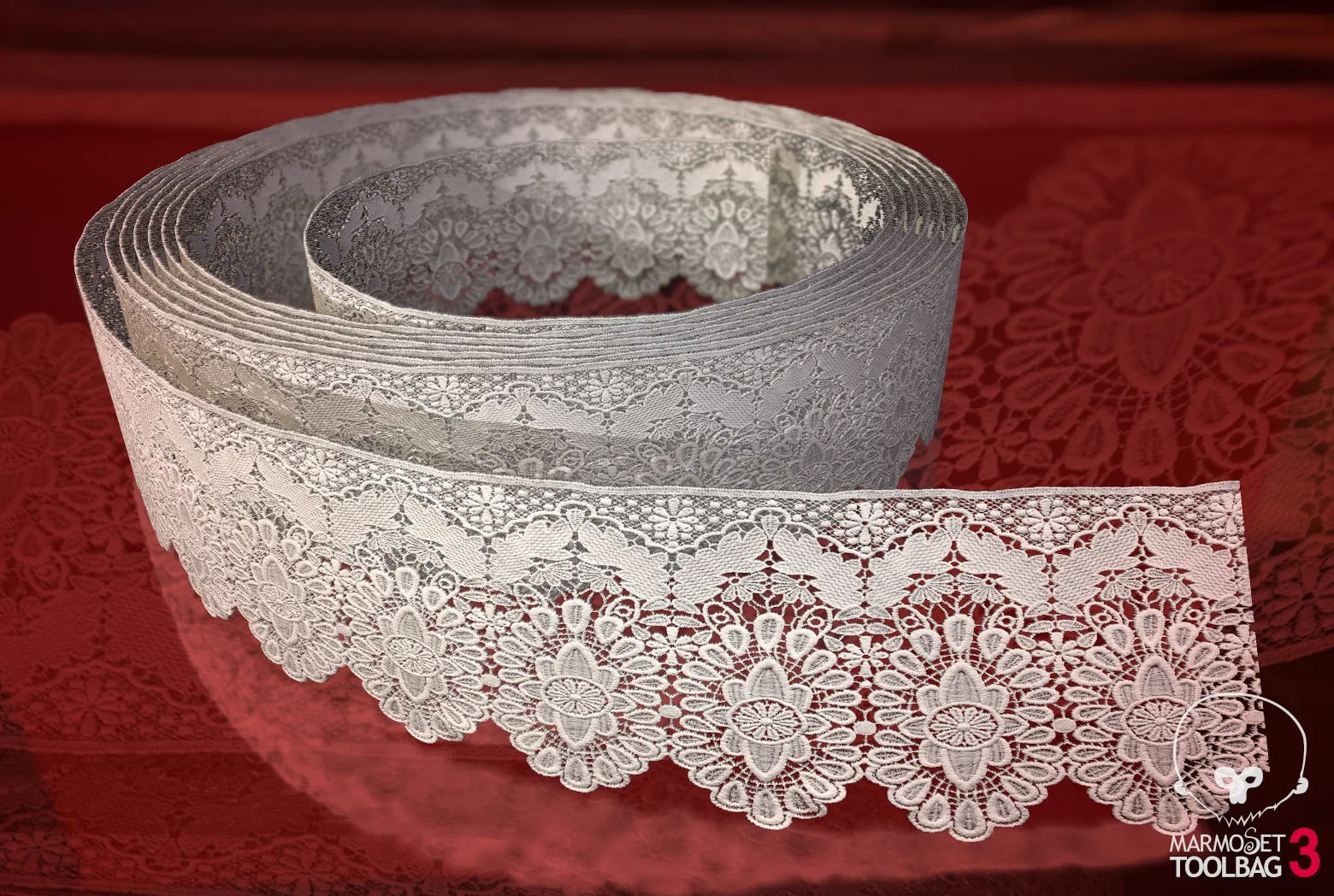 Fabric Vol 03 - Lace Trims PBR