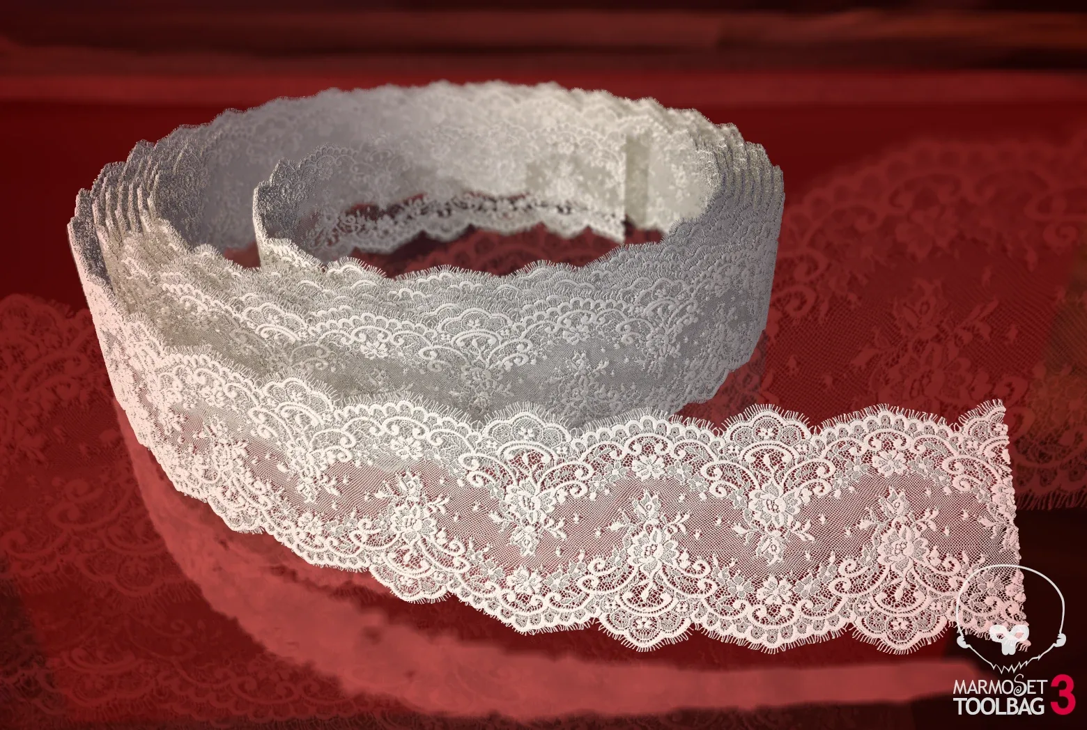 Fabric Vol 03 - Lace Trims PBR