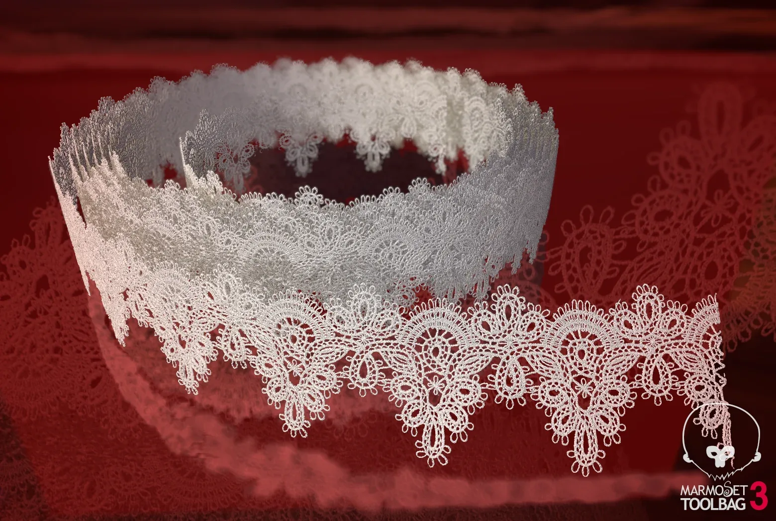 Fabric Vol 03 - Lace Trims PBR