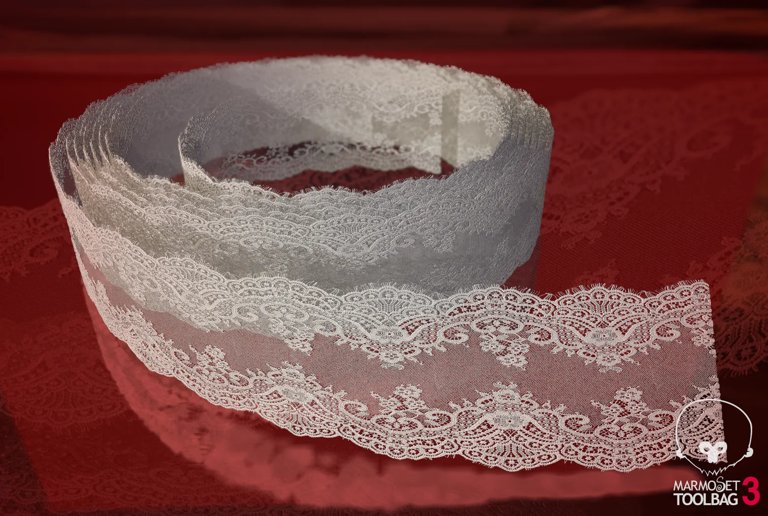 Fabric Vol 04 - Lace Trims PBR