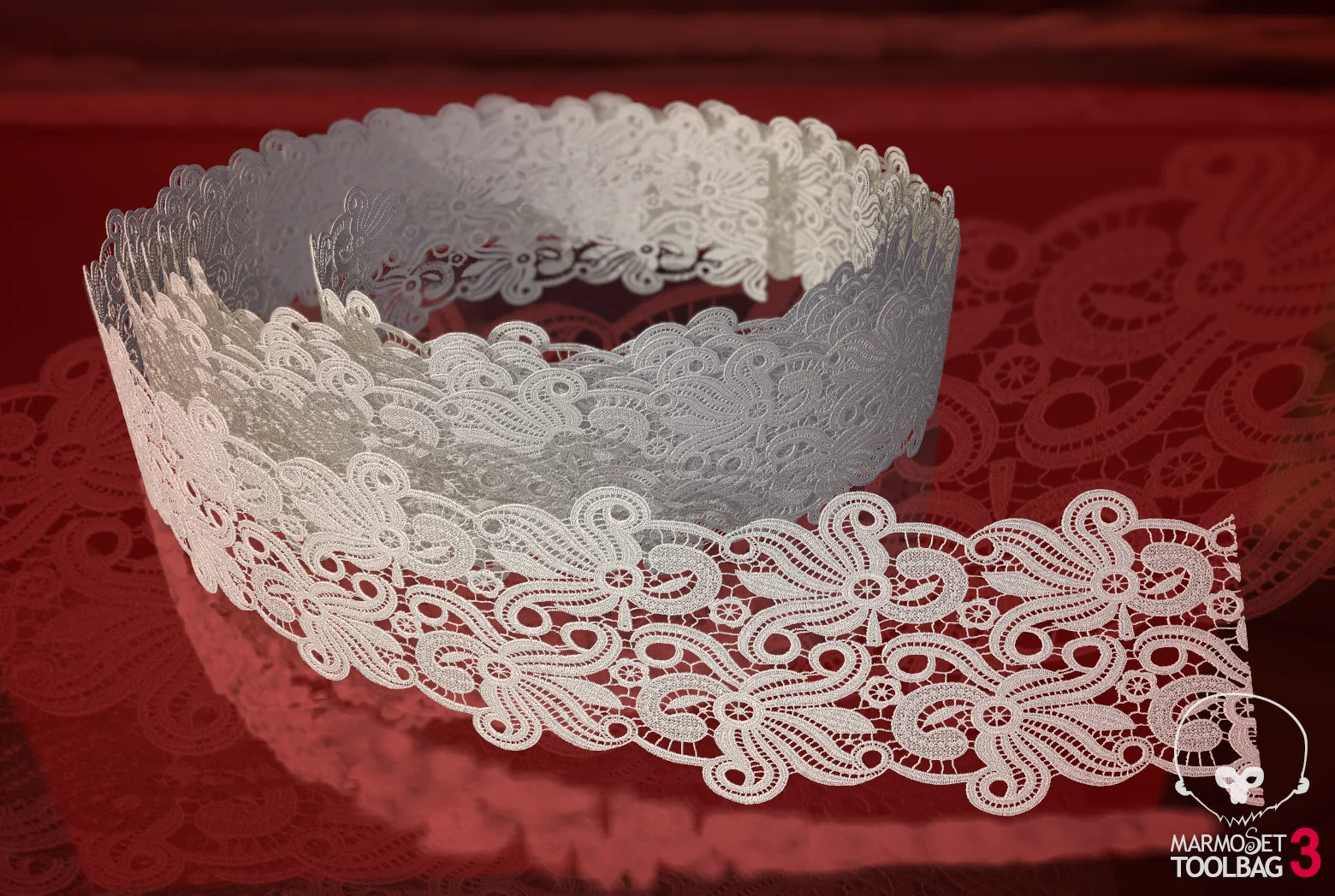 Fabric Vol 04 - Lace Trims PBR