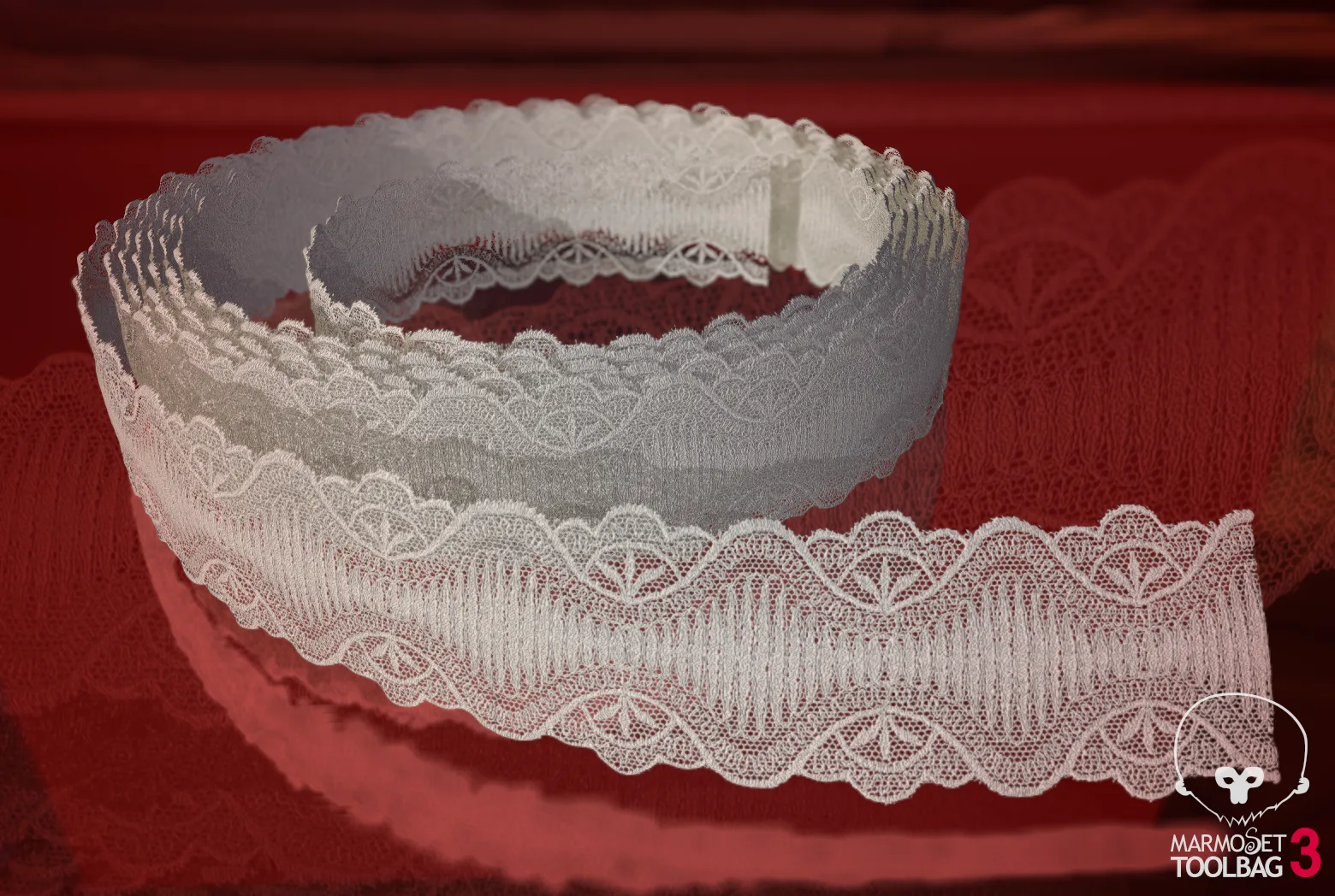 Fabric Vol 04 - Lace Trims PBR