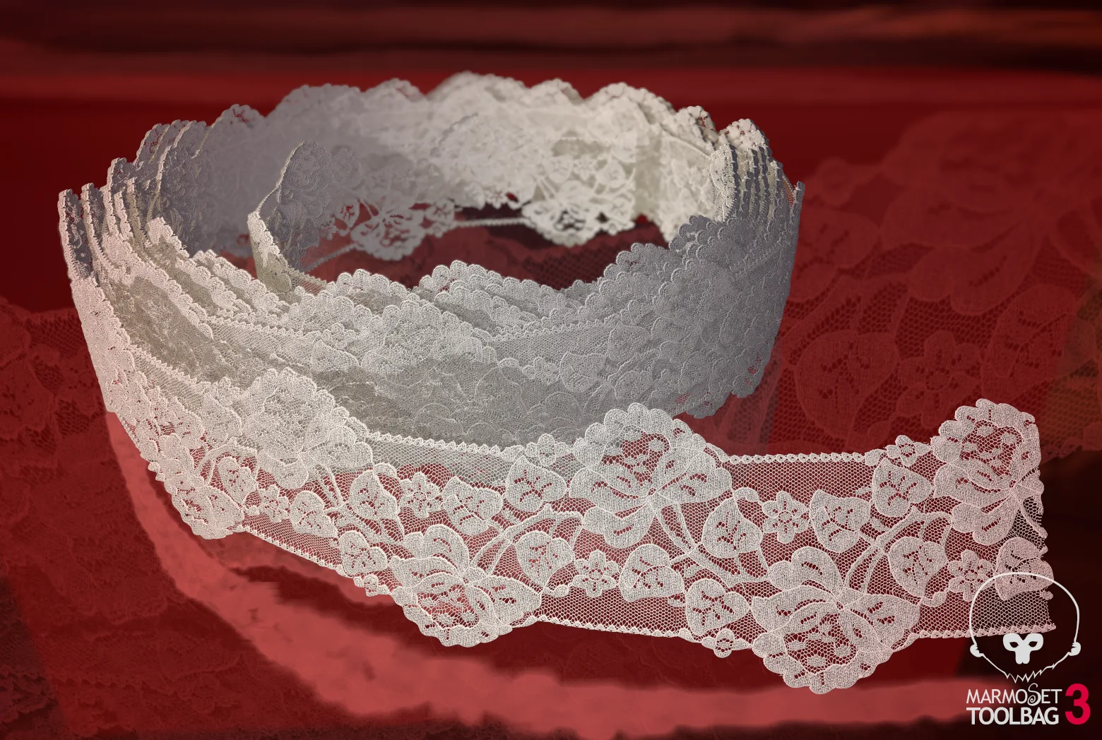 Fabric Vol 04 - Lace Trims PBR