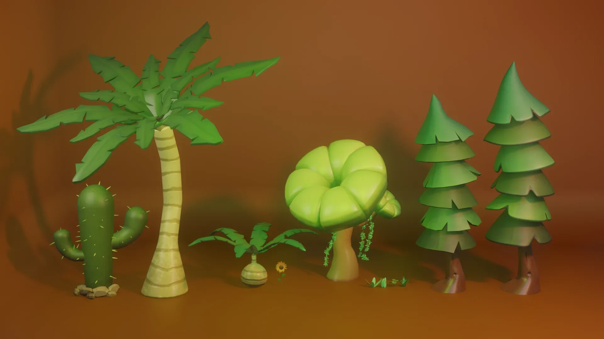 3D Vegetation Assets