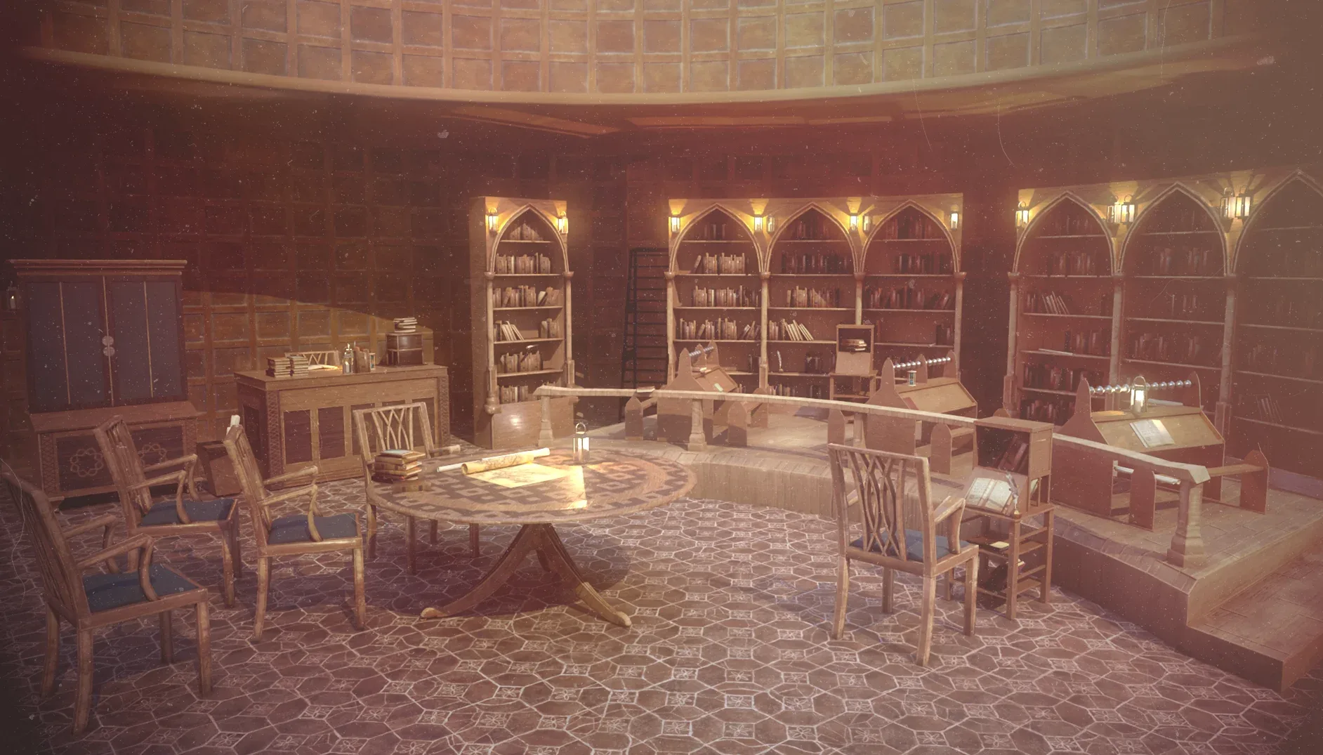 Medieval Library Model Pack Tortilla