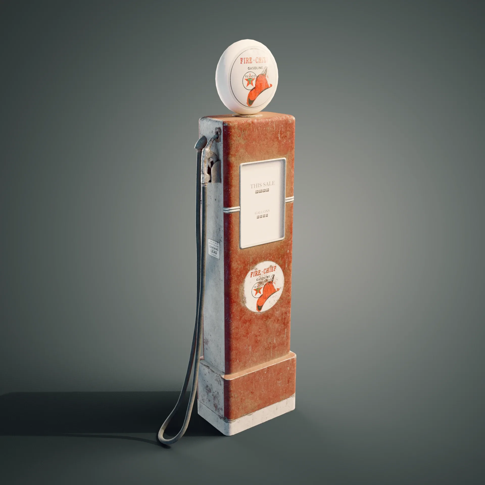 Old petrol pump