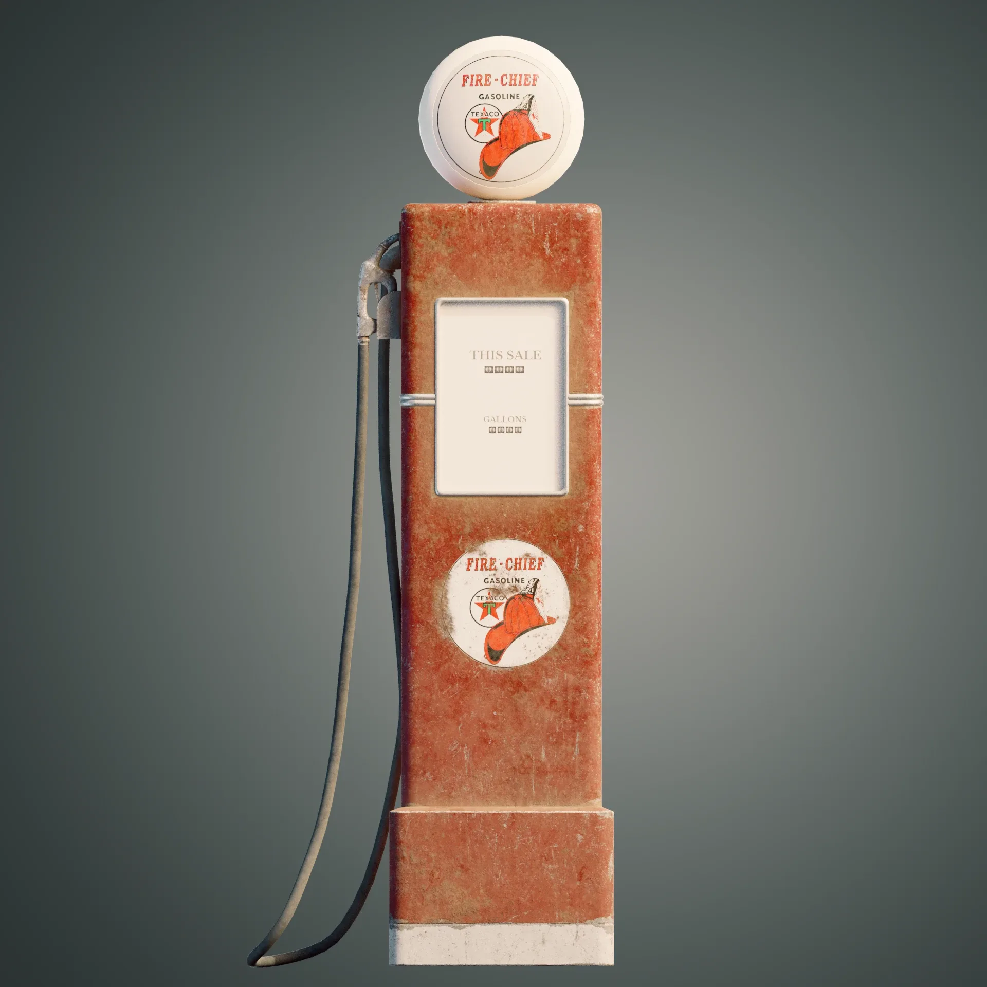 Old petrol pump