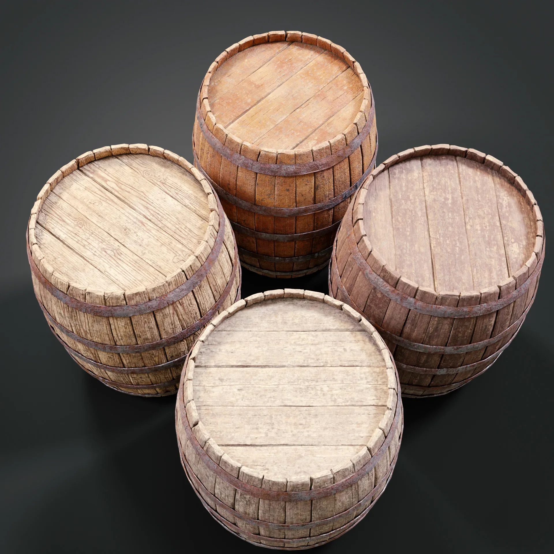 Medieval barrels