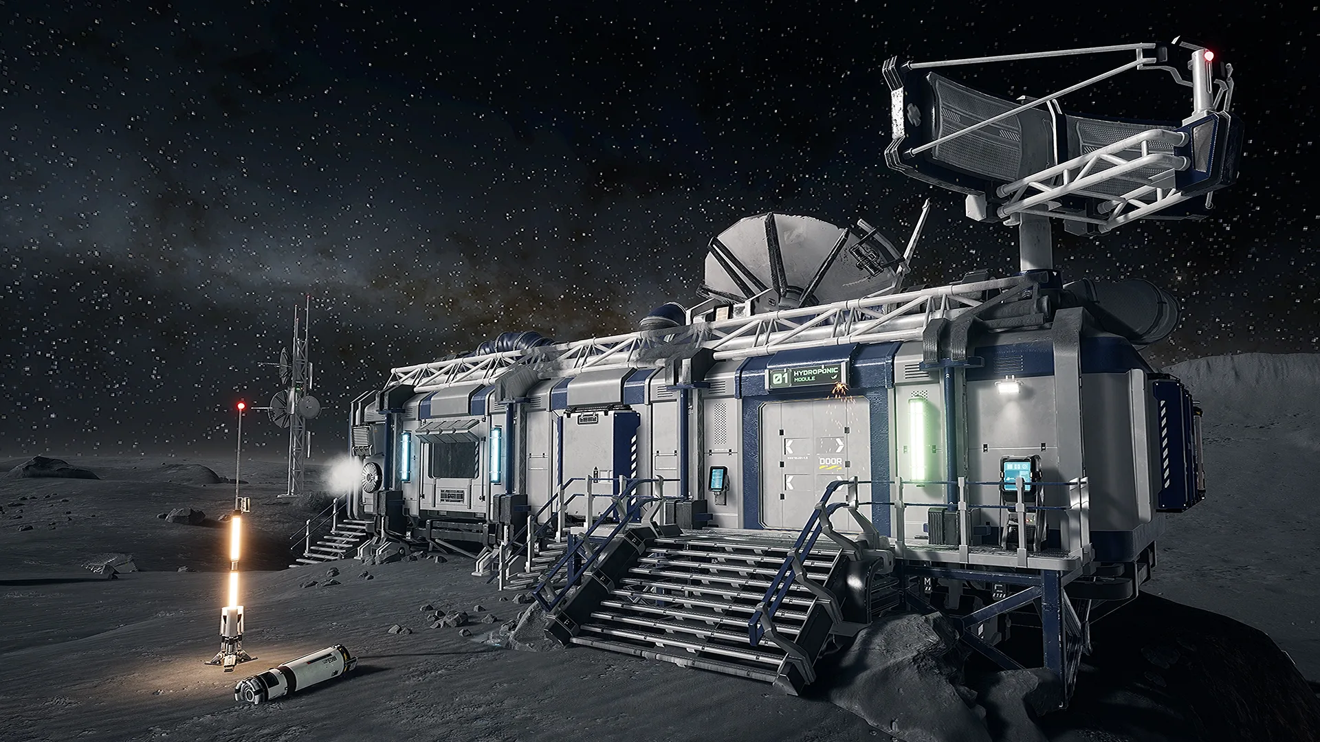 Lunar Modular Base - Unreal Engine