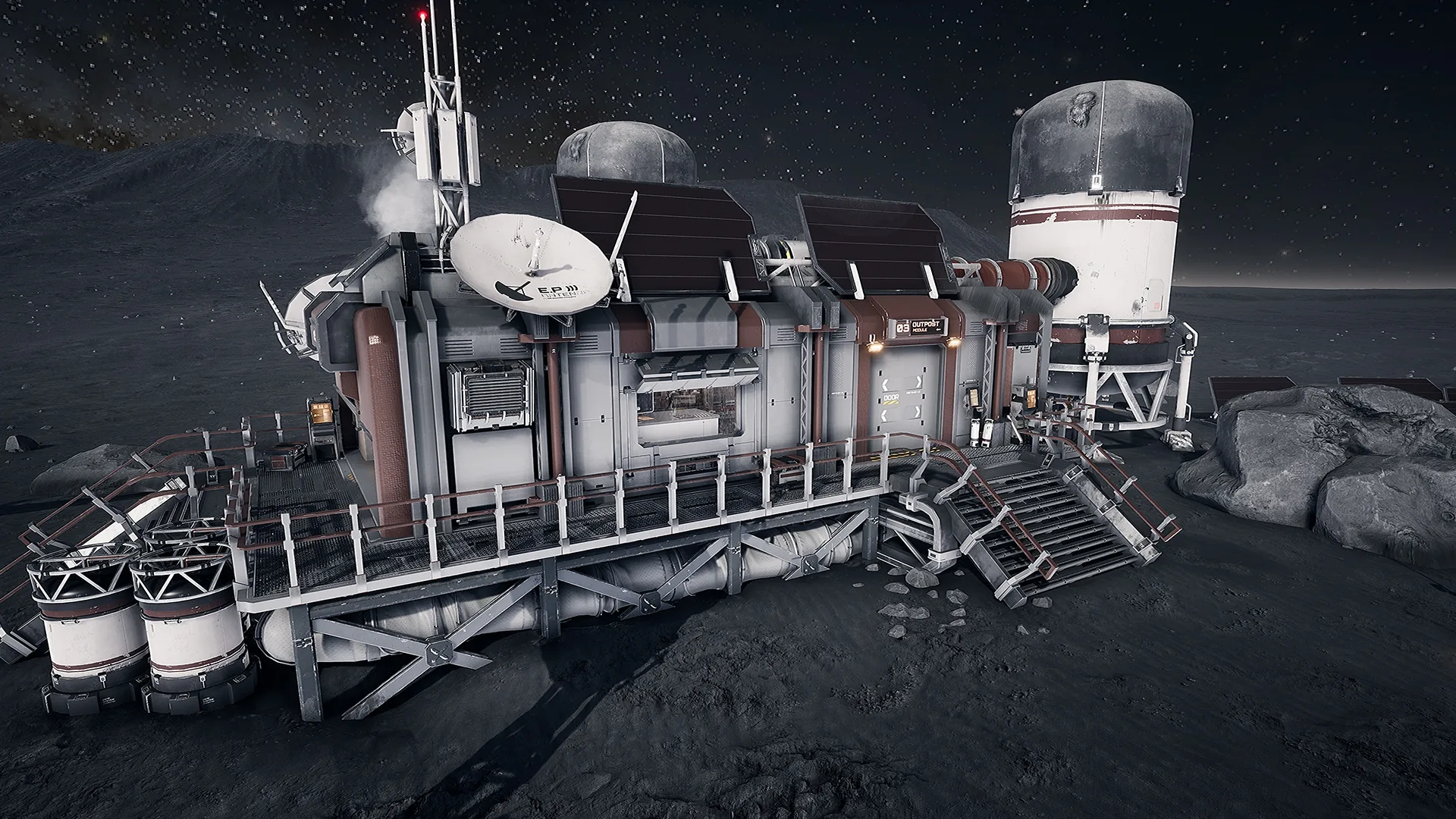 Lunar Modular Base - Unreal Engine