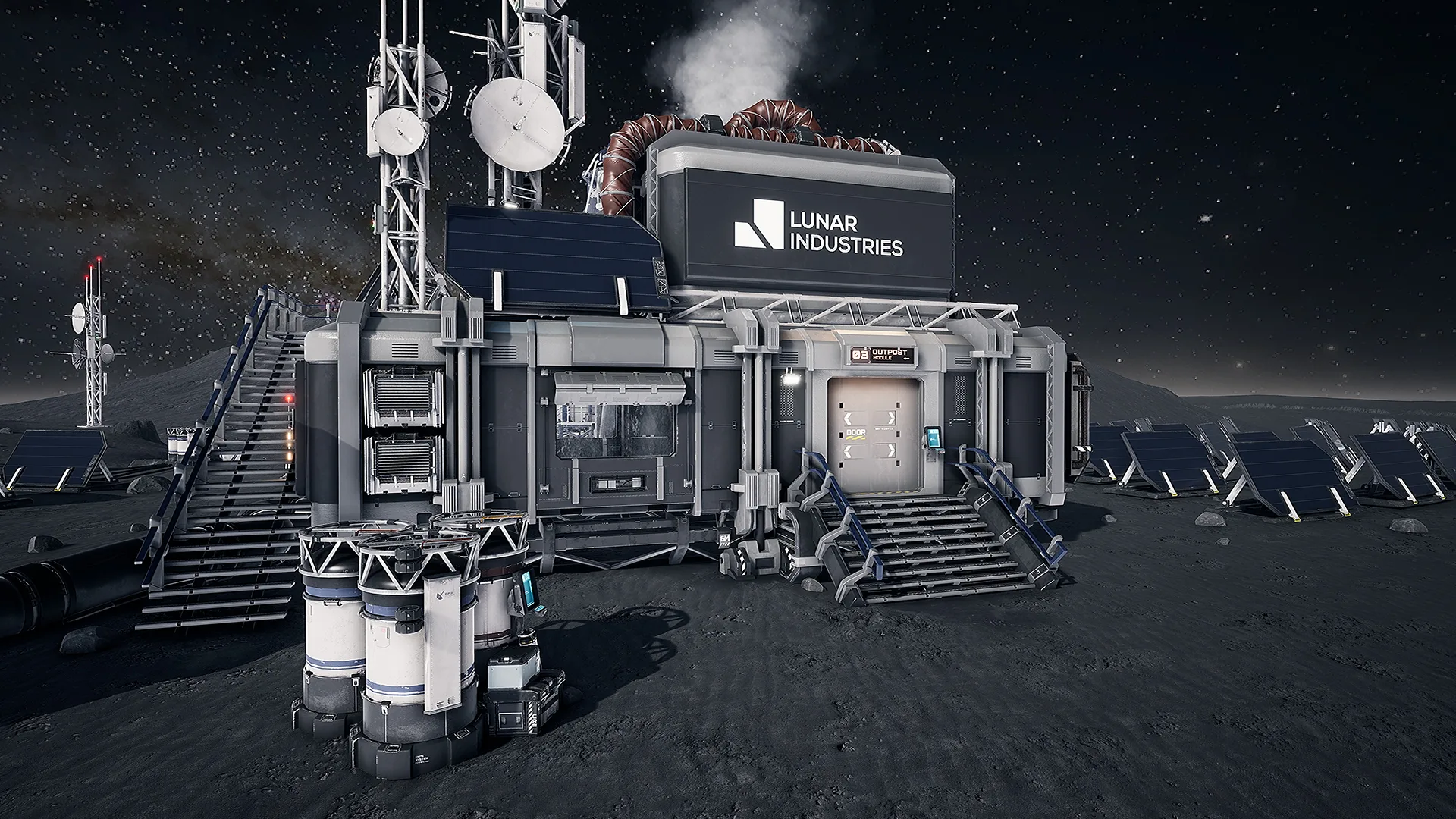 Lunar Modular Base - Unreal Engine