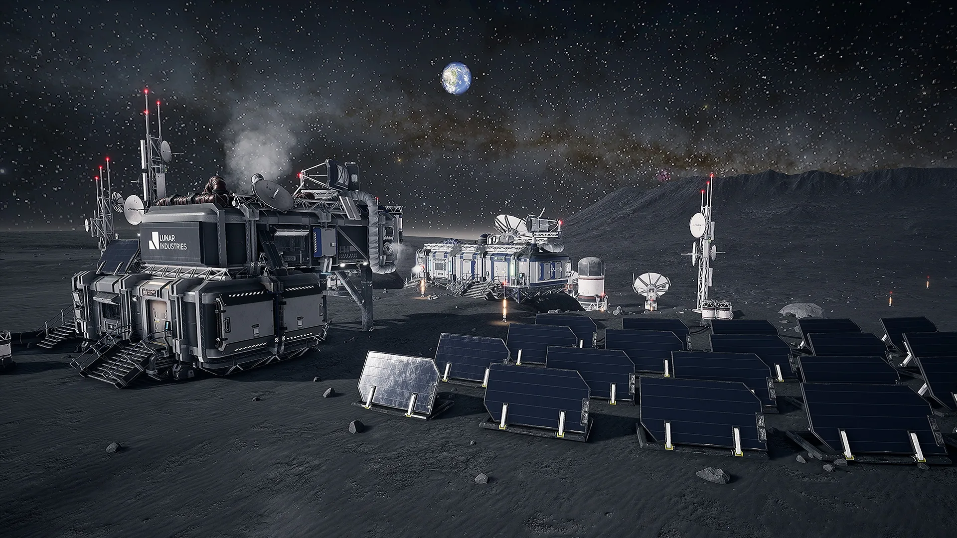 Lunar Modular Base - Unreal Engine