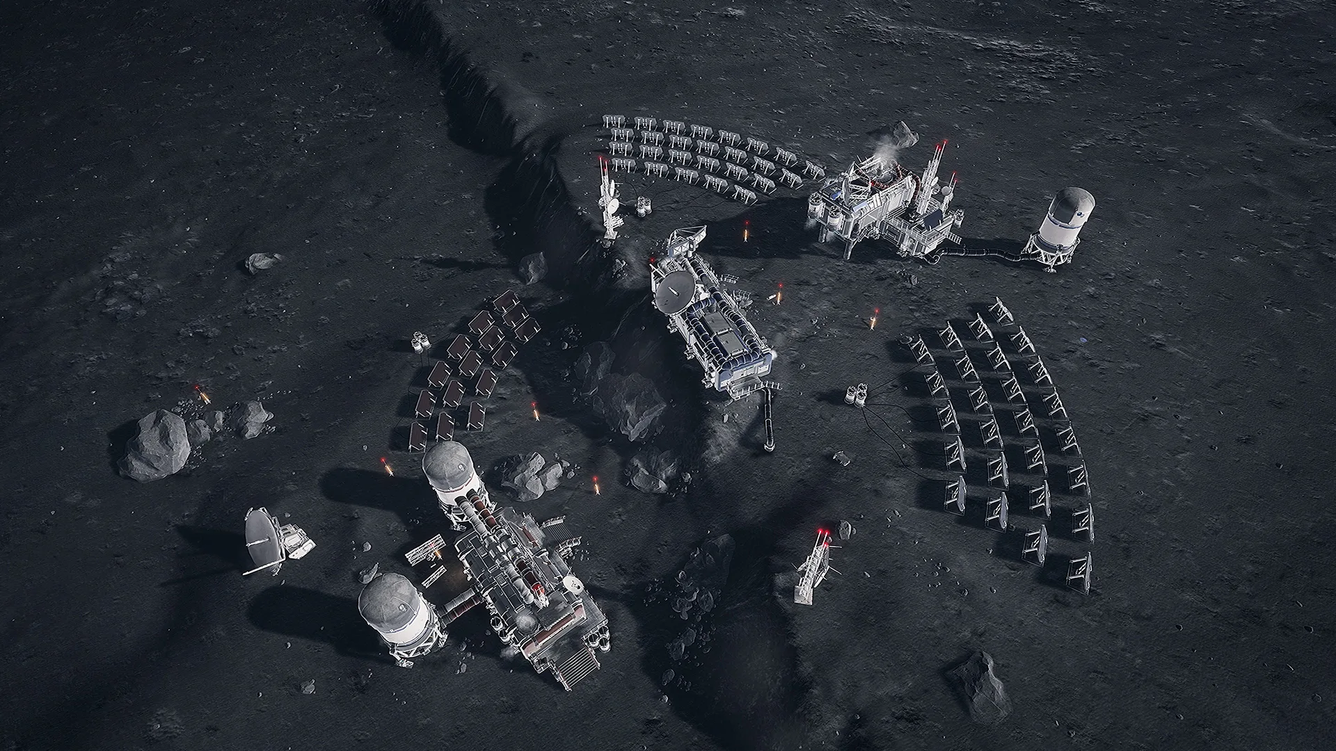 Lunar Modular Base - Unreal Engine