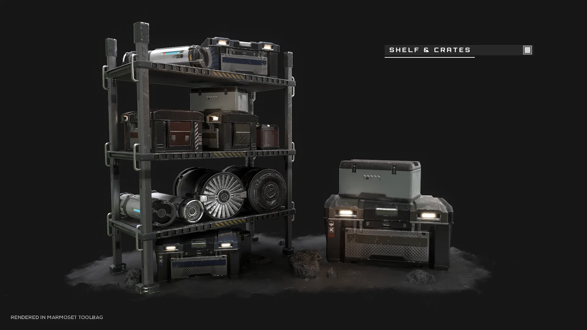 Lunar Modular Base - Unreal Engine