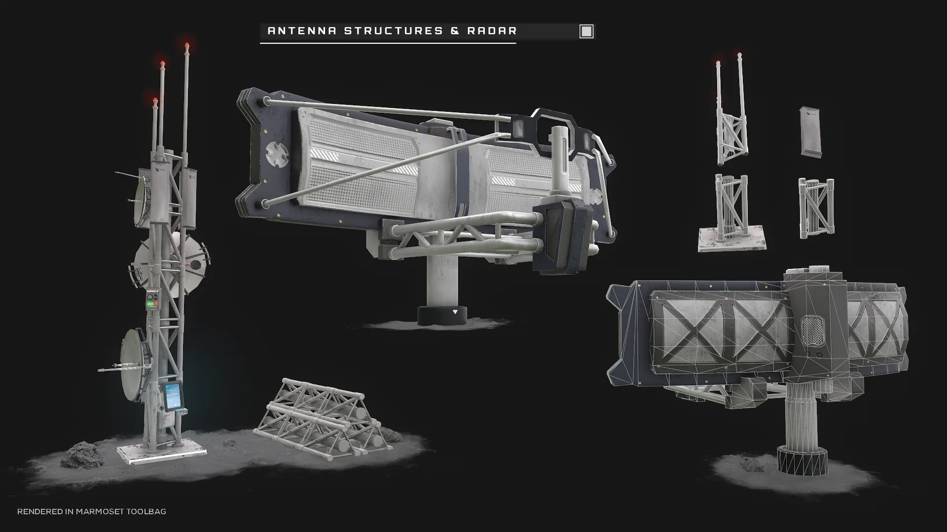 Lunar Modular Base - Unreal Engine