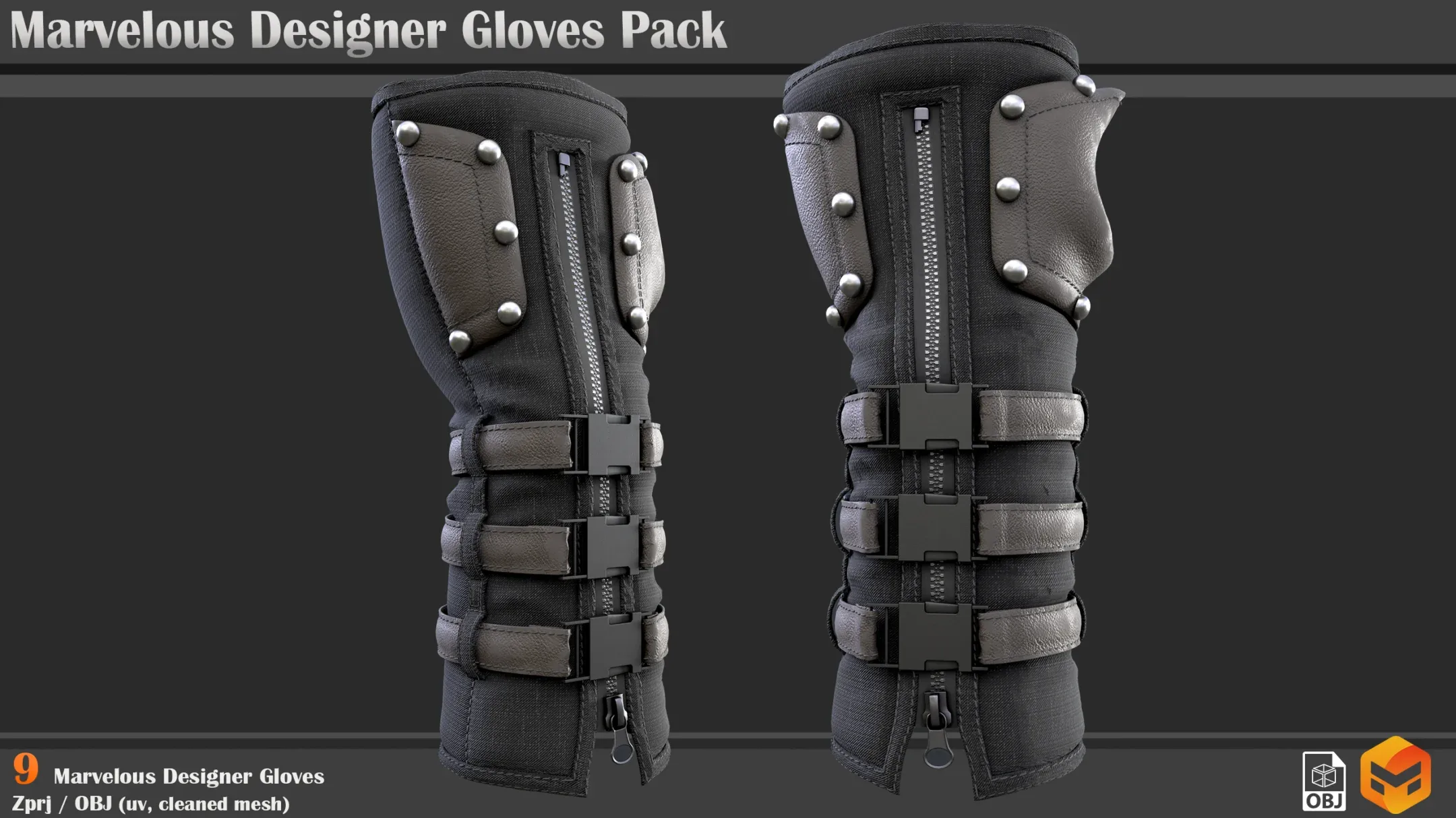 Marvelous Designer Glove Pack