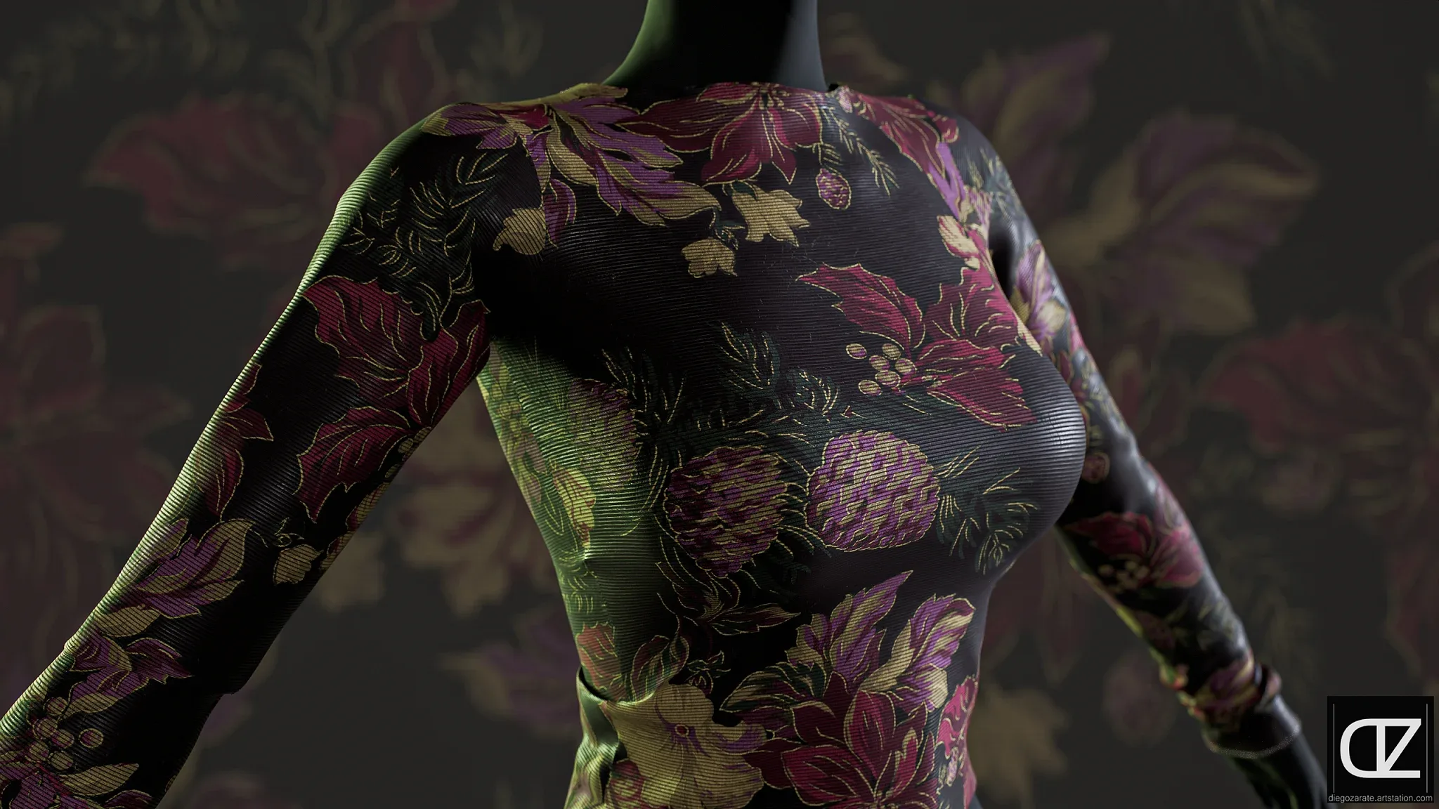 PBR - ANCIENT PATTERN FABRICS PACK - 5 4K MATERIALS