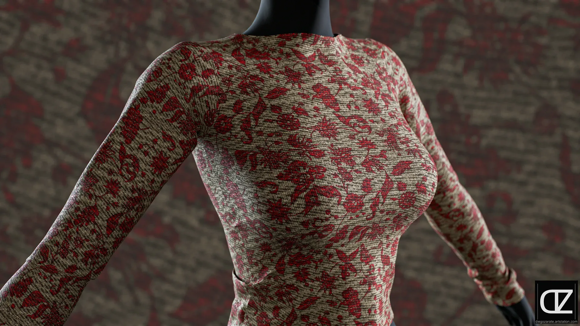 PBR - ANCIENT PATTERN FABRICS PACK - 5 4K MATERIALS