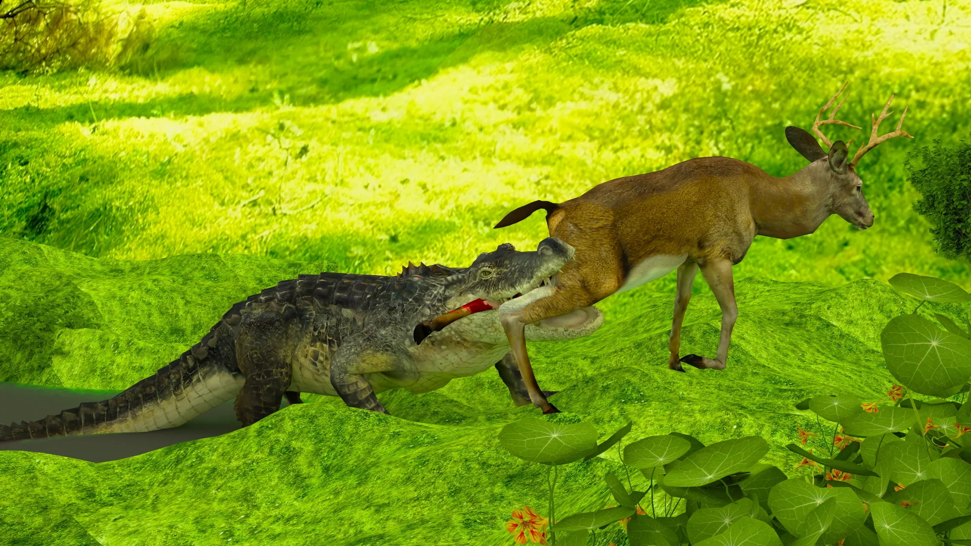 Alligator Attack 4K