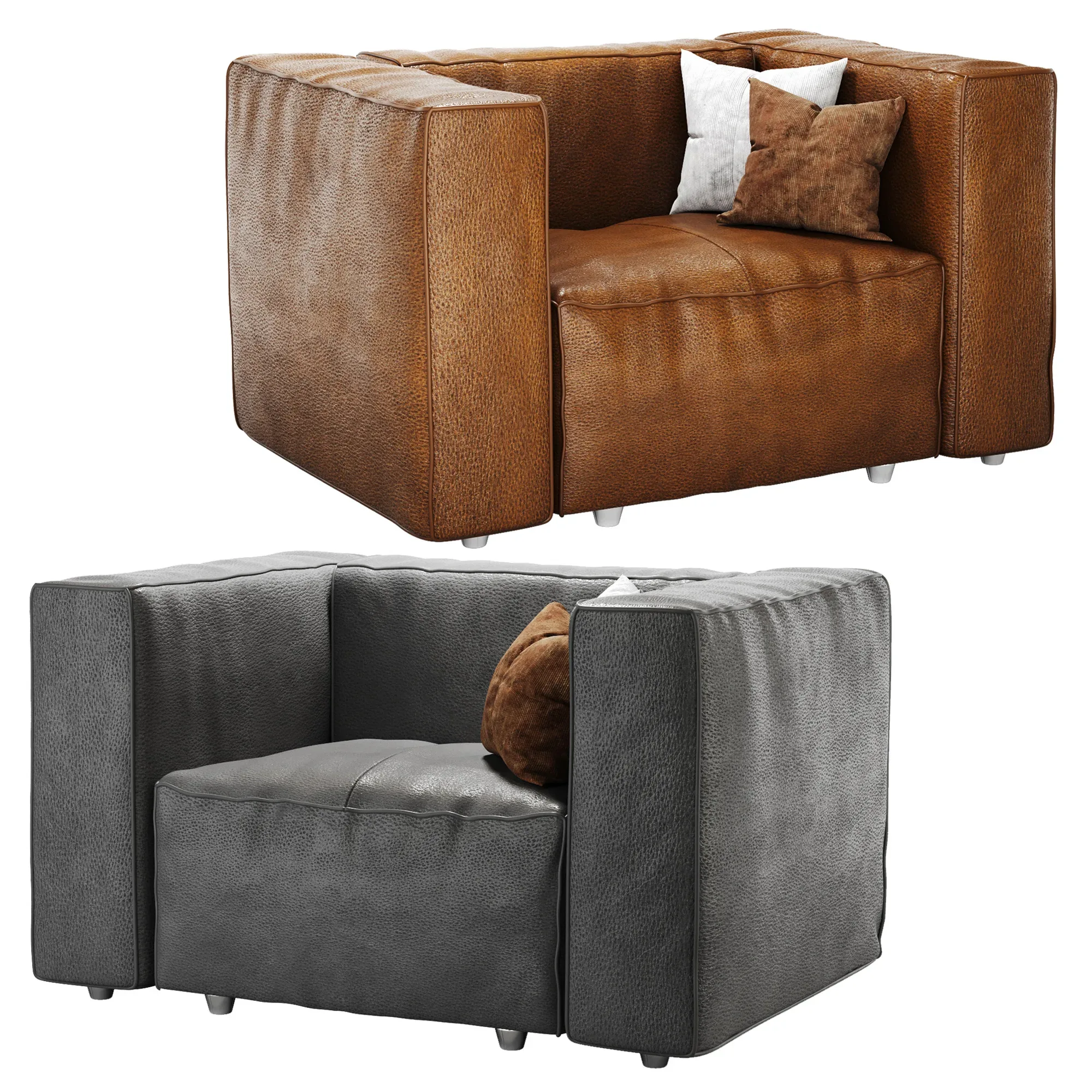 Sofa Mags Soft 1 Seater (vray & corona)