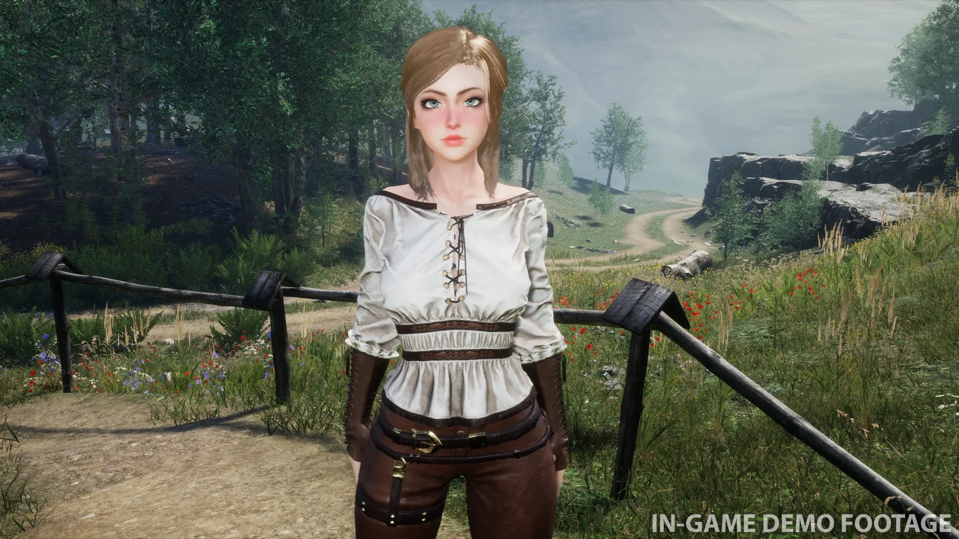Medieval Girl - Game Ready