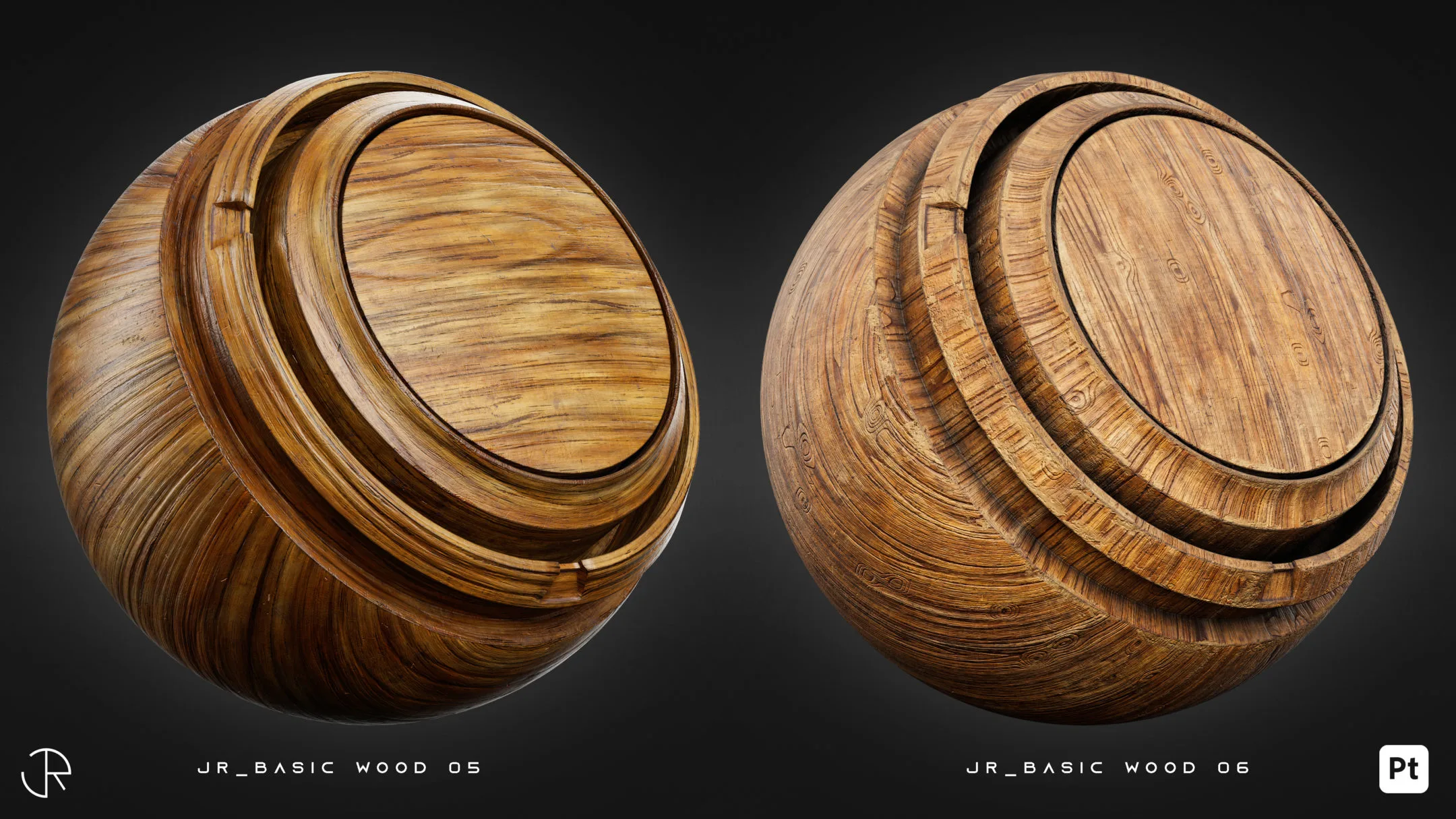 Wood Smart Materials Vol 03 + Tutorial