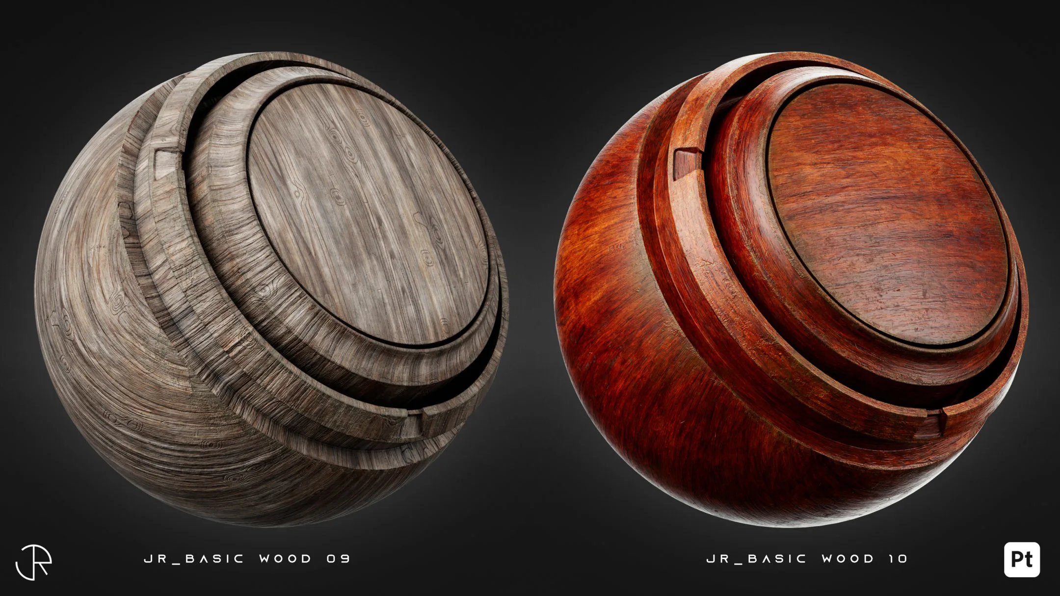 Wood Smart Materials Vol 03 + Tutorial