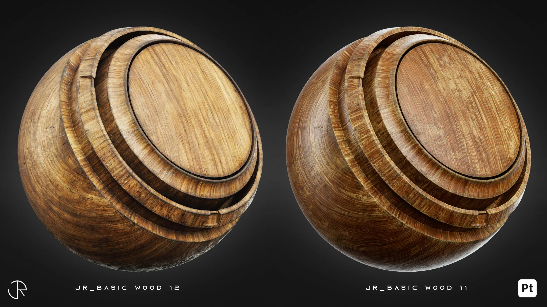 Wood Smart Materials Vol 03 + Tutorial