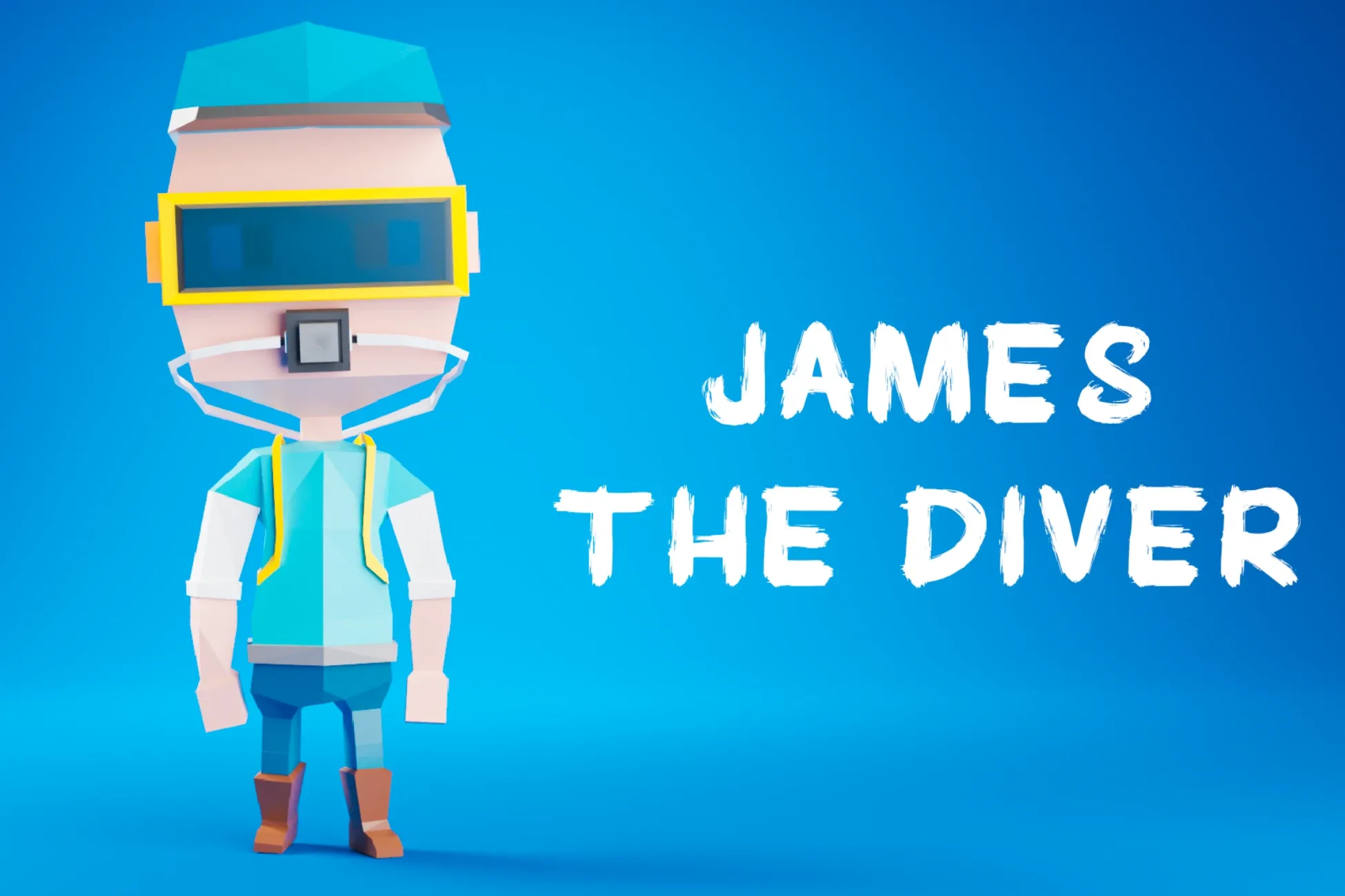 3D Low Poly Rigged &amp; Animated Characters Pack Of 5 - Joseph, Lil Ricky, Jacob, James, Abel