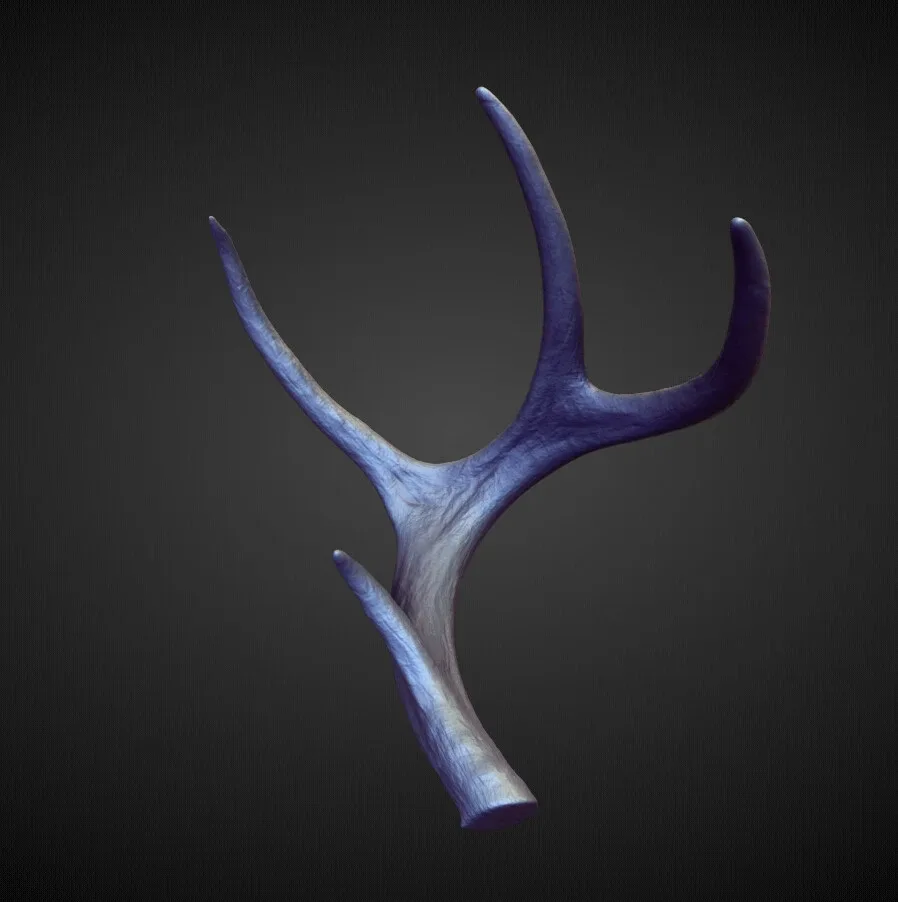 45 Horns High Poly Sculpts