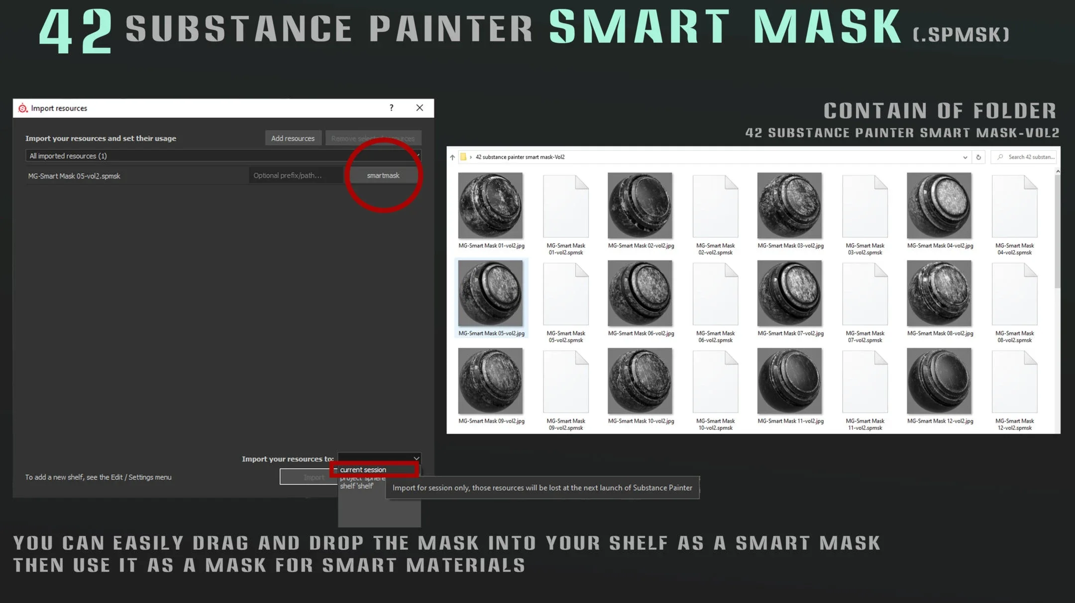 42 substance painter smart mask-Vol2