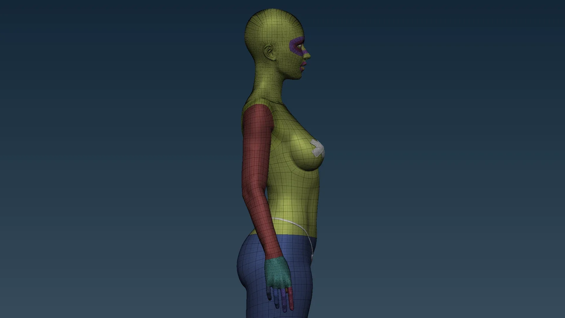 Female base mesh