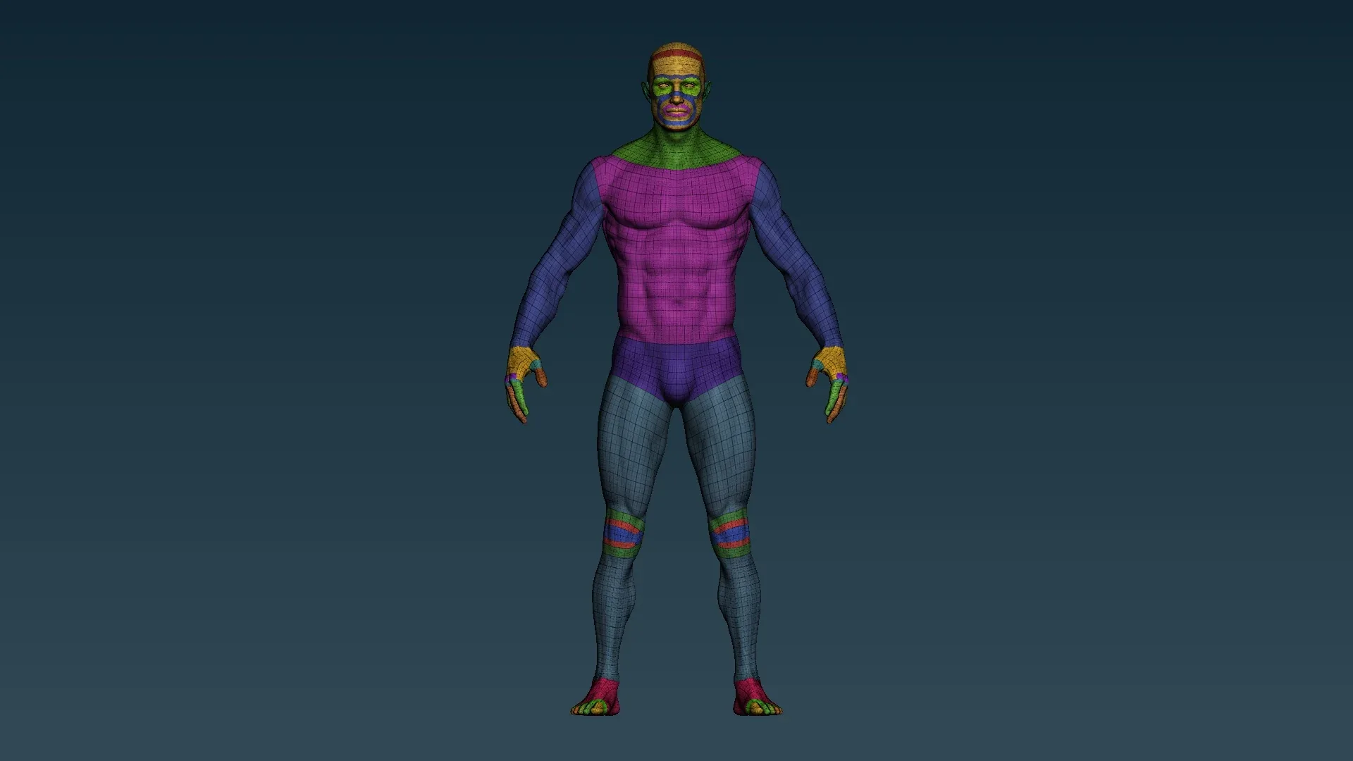 Male base mesh